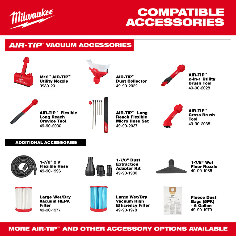 Milwaukee M18 FUEL NEXUS 6 Gal Wet/Dry Vacuum w/ PACKOUT - Image 11