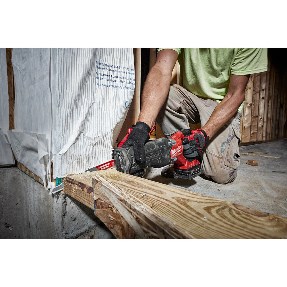 Milwaukee M18 FUEL SAWZALL Recip Saw w/ ONE-KEY - 2 Battery Kit - Image 12
