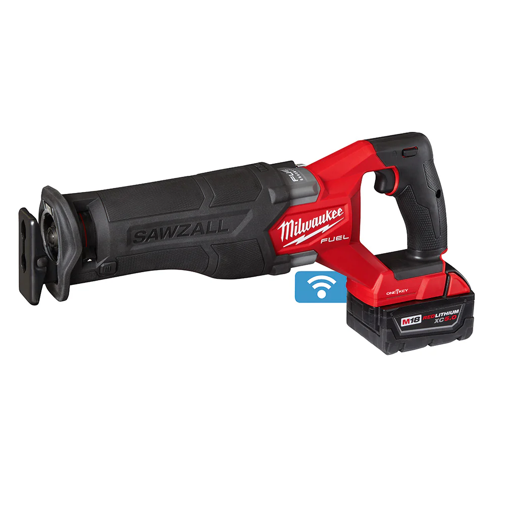 Milwaukee M18 FUEL SAWZALL Recip Saw w/ ONE-KEY - 2 Battery Kit - Image 7