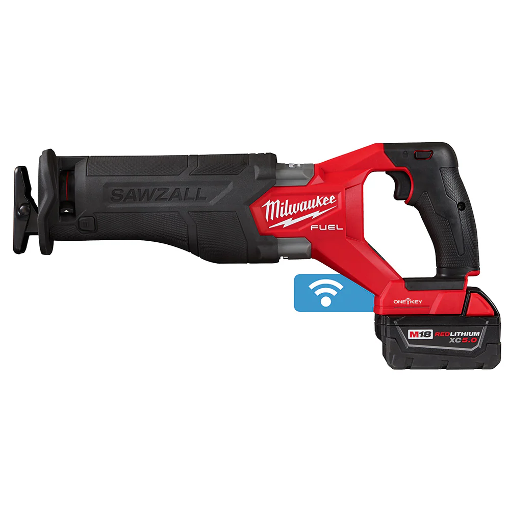 Milwaukee M18 FUEL SAWZALL Recip Saw w/ ONE-KEY - 2 Battery Kit - Image 8