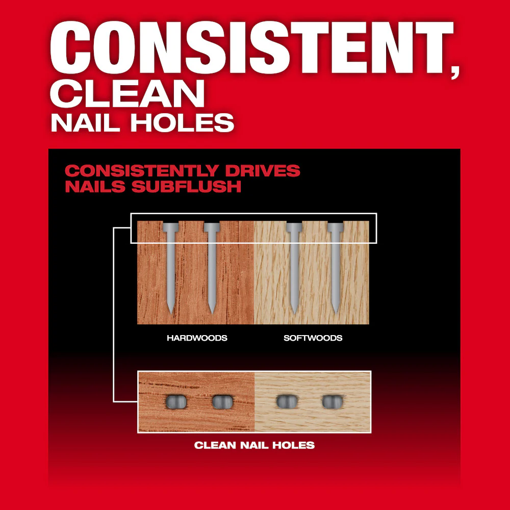 Milwaukee M18 FUEL™ 15 Gauge Finish Nailer - Tool Only - Image 4