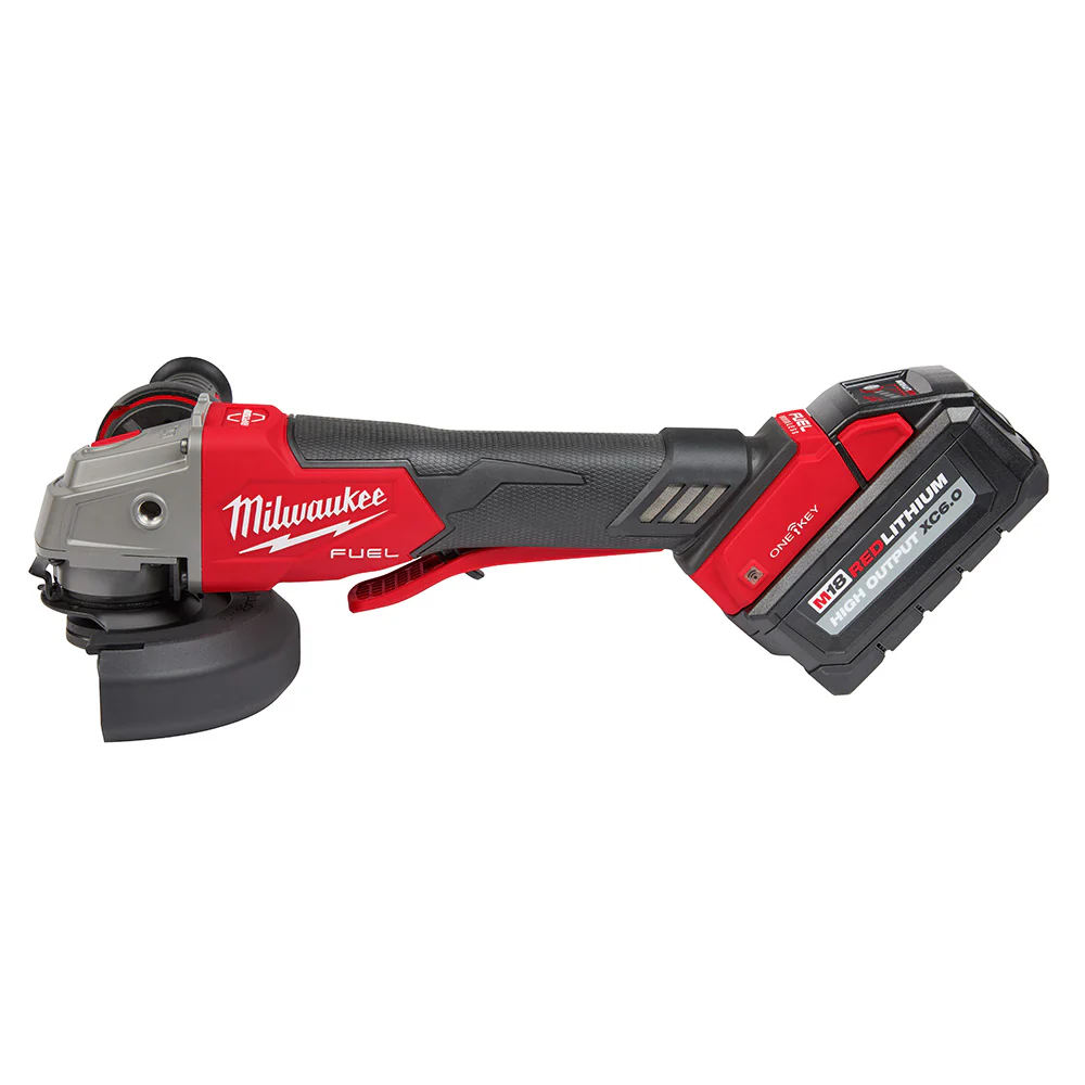 Milwaukee M18 FUEL  5" Braking Grinder w/ ONE-KEY Paddle Switch, No Lock - Image 7
