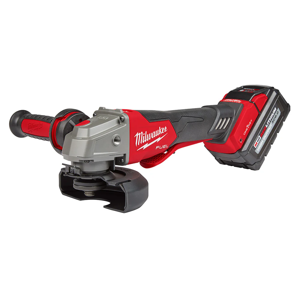Milwaukee M18 FUEL  5" Braking Grinder w/ ONE-KEY Paddle Switch, No Lock - Image 8