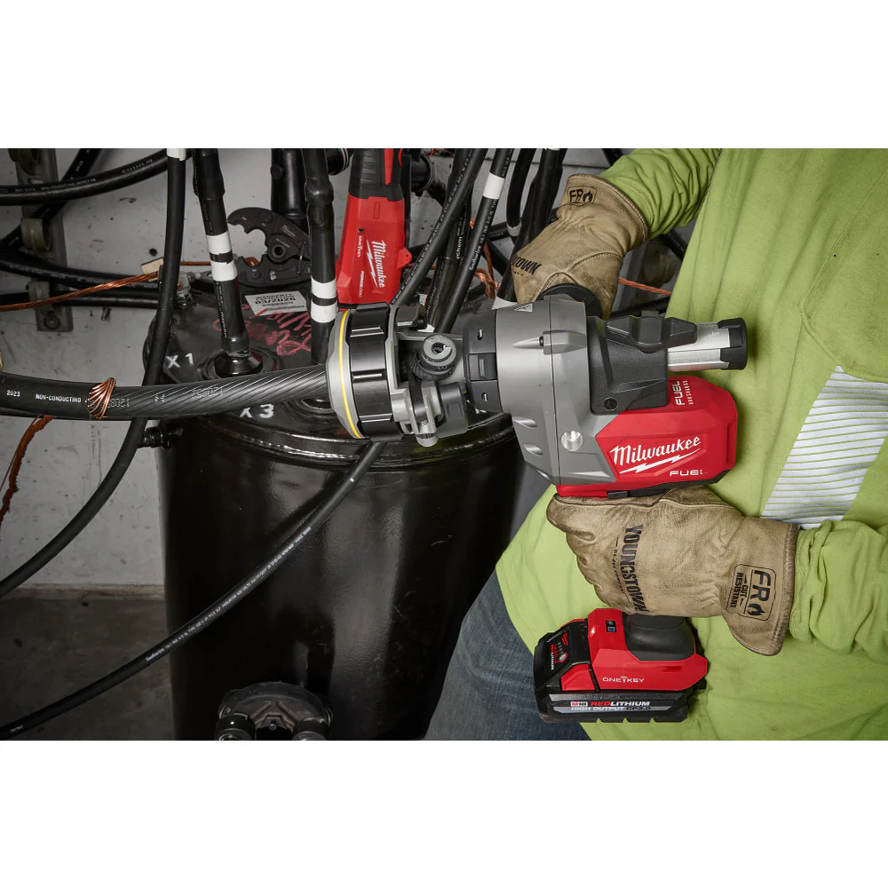 Milwaukee M18 FUEL Covered Conductor Cable Stripper Kit w/ Adjustable Bushings - Image 12