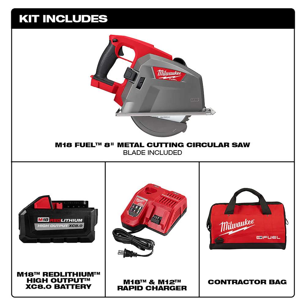 Milwaukee M18 FUEL 8" Metal Cutting Circular Saw - Image 2