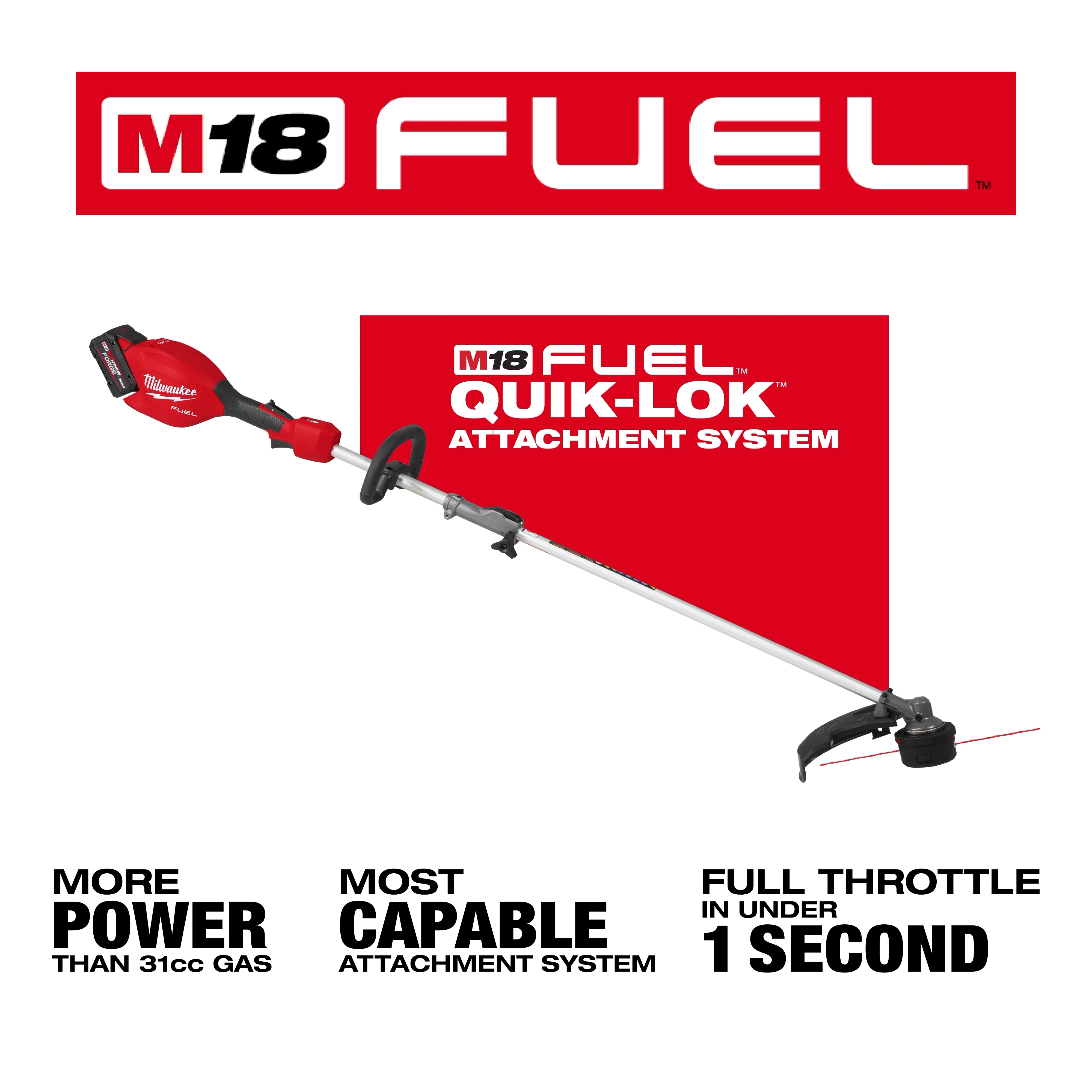 Milwaukee M18 FUEL String Trimmer/Blower Combo Kit - Image 5