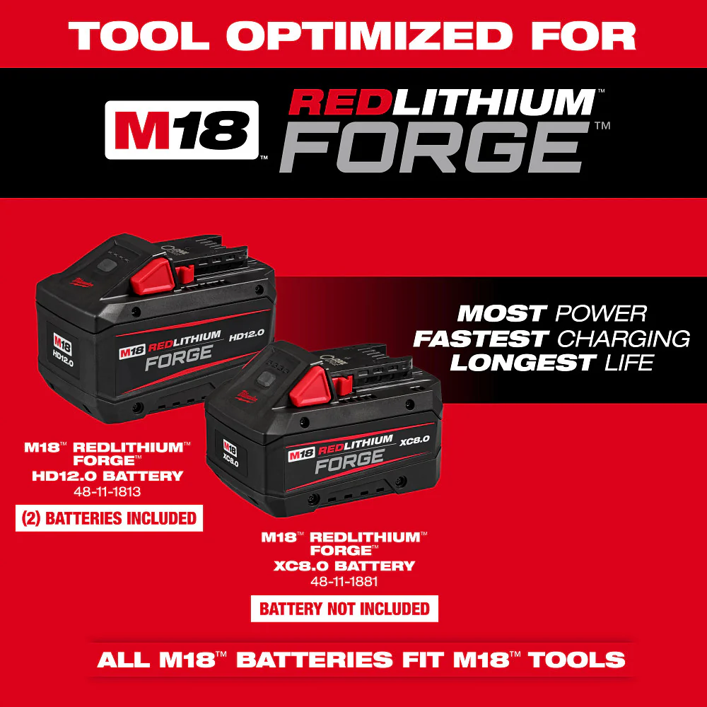 Milwaukee M18 FUEL 21" Auger Propelled Dual Battery Single Stage Snow Blower Kit - Image 12