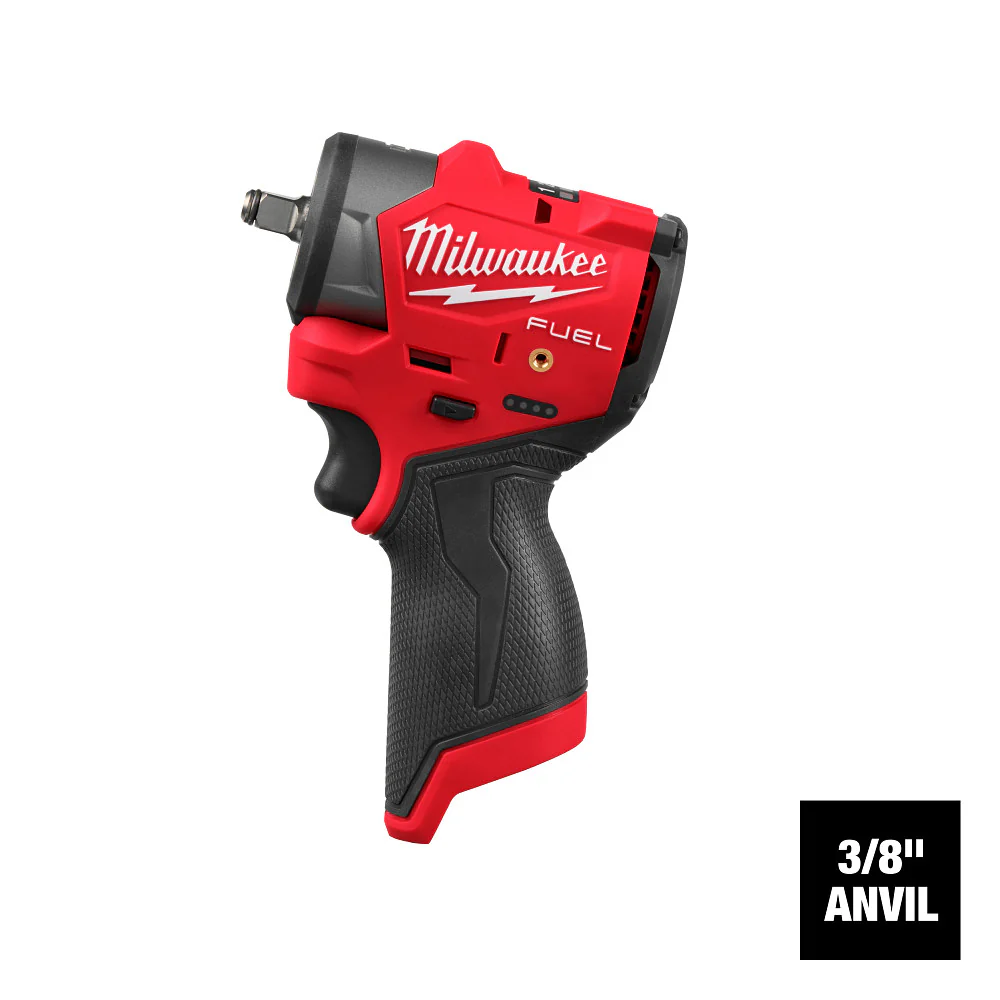 Milwaukee M12 FUEL 3/8" Subcompact Impact Wrench w/ Friction Ring - Tool Only