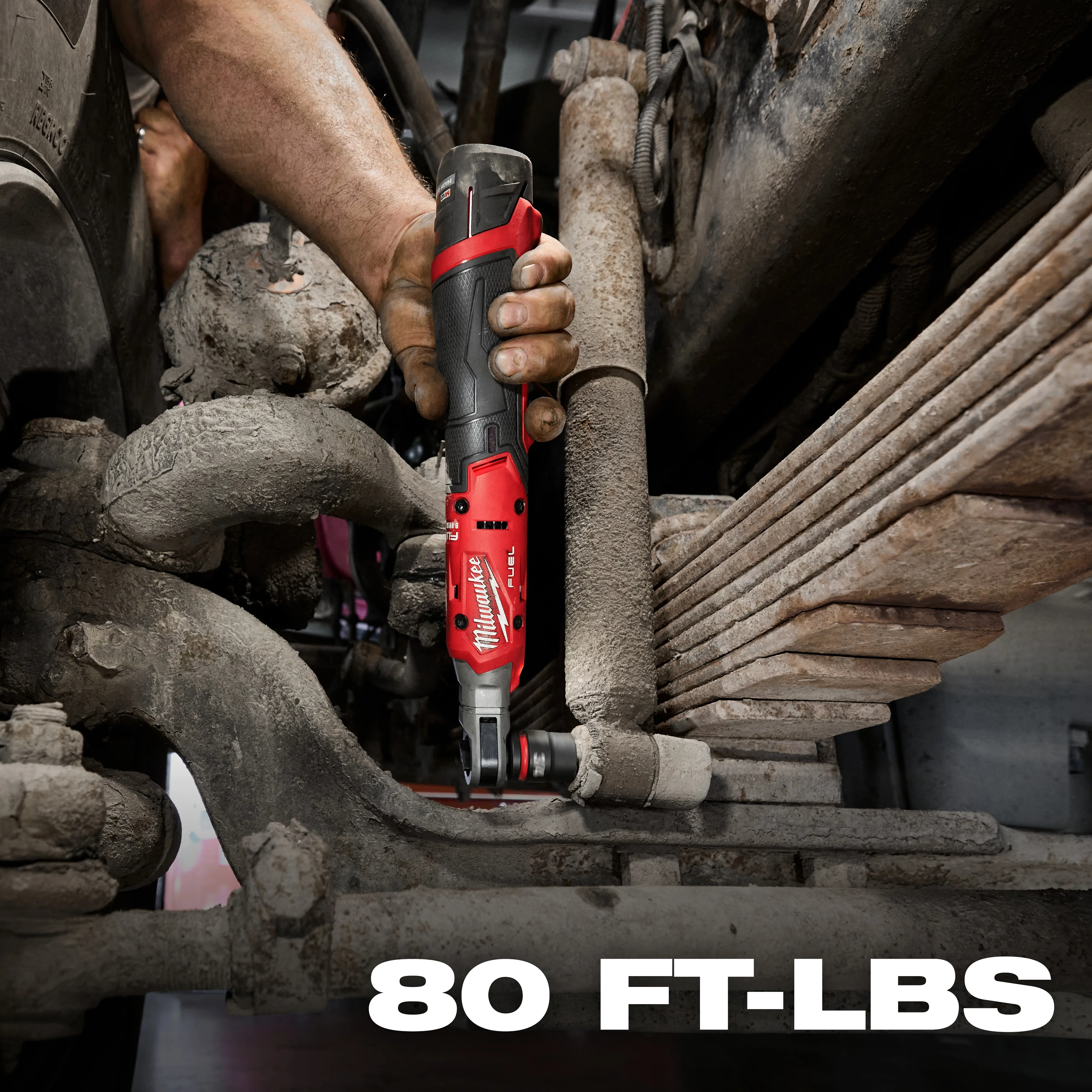 Milwaukee M12 FUEL 1/2" Ratchet - Tool Only - Image 9