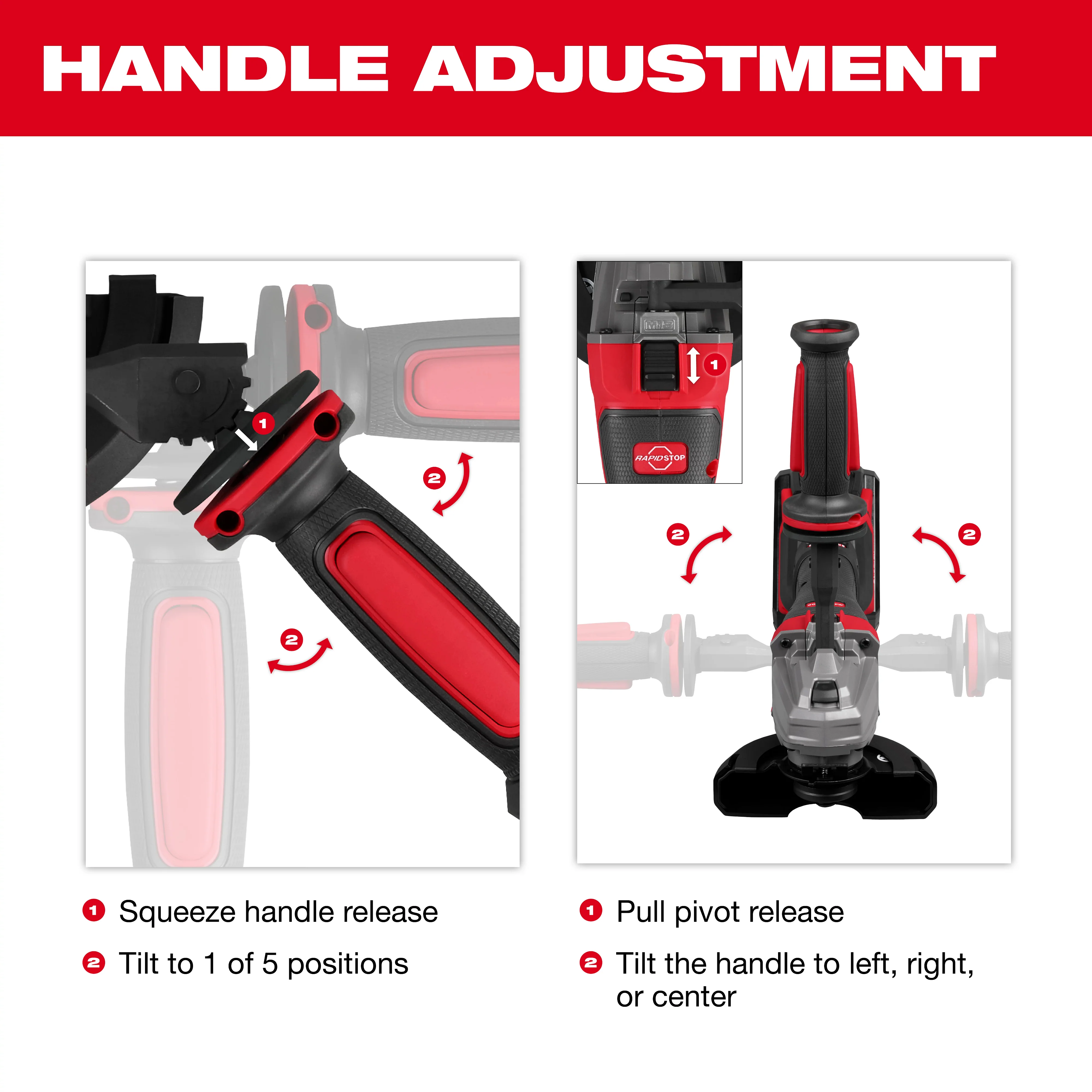 Milwaukee M18 FUEL 4-1/2" - 6" Dual Trigger Braking Grinder w/ Paddle Switch & ONE KEY - Image 13
