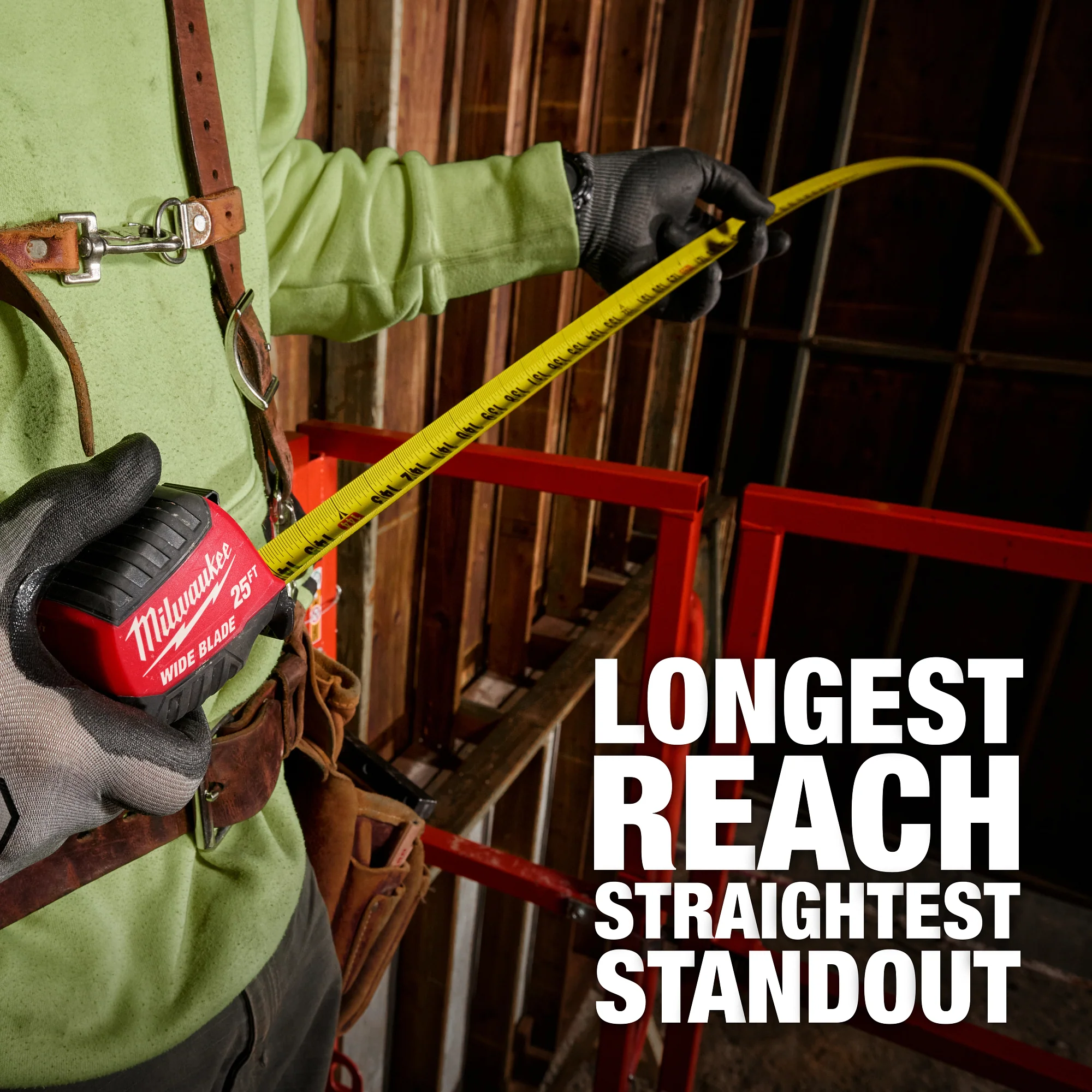 Milwaukee 16ft Wide Blade Tape Measure - Image 5