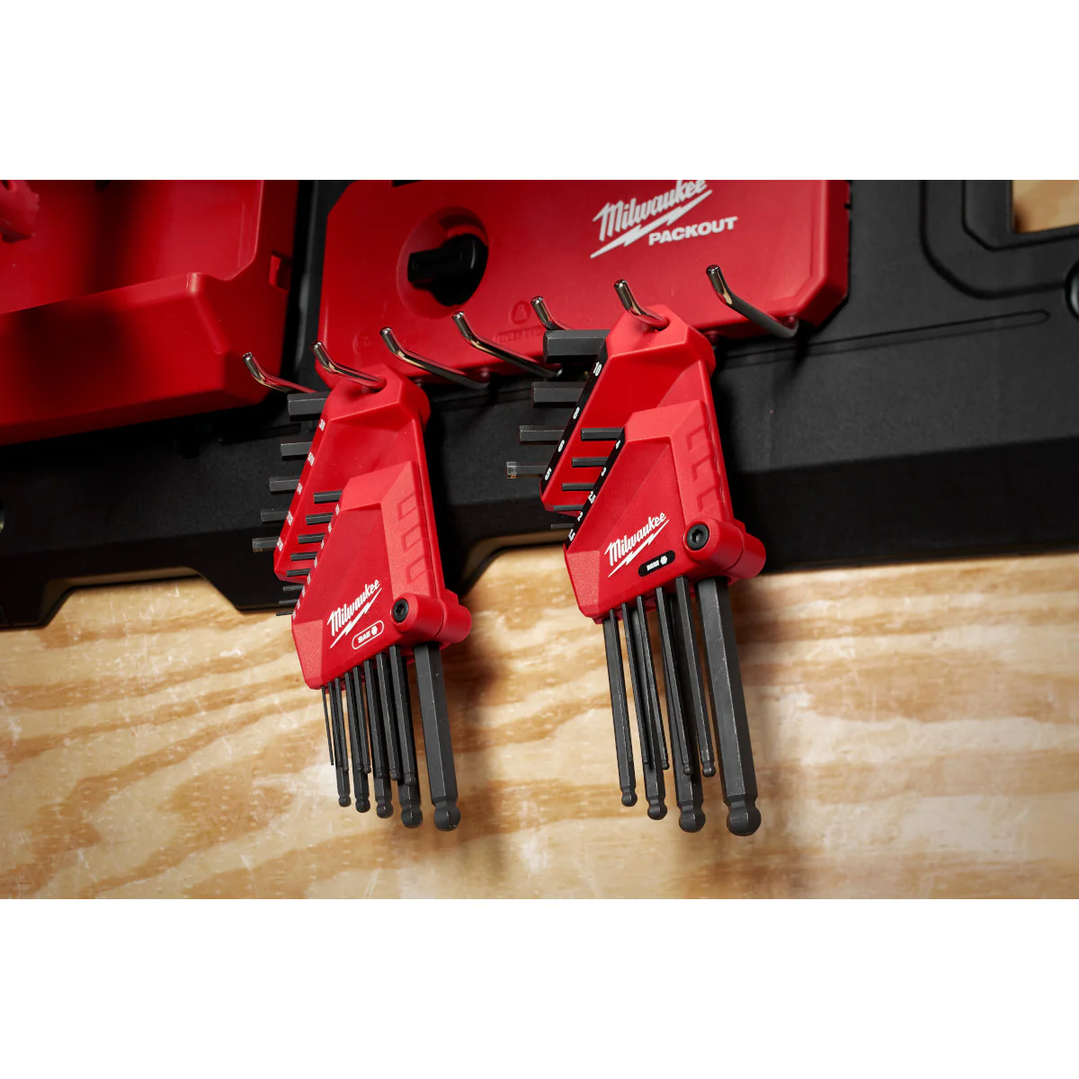 Milwaukee 9-Key Ball End L-Style Hex Key Set - Metric - Image 11