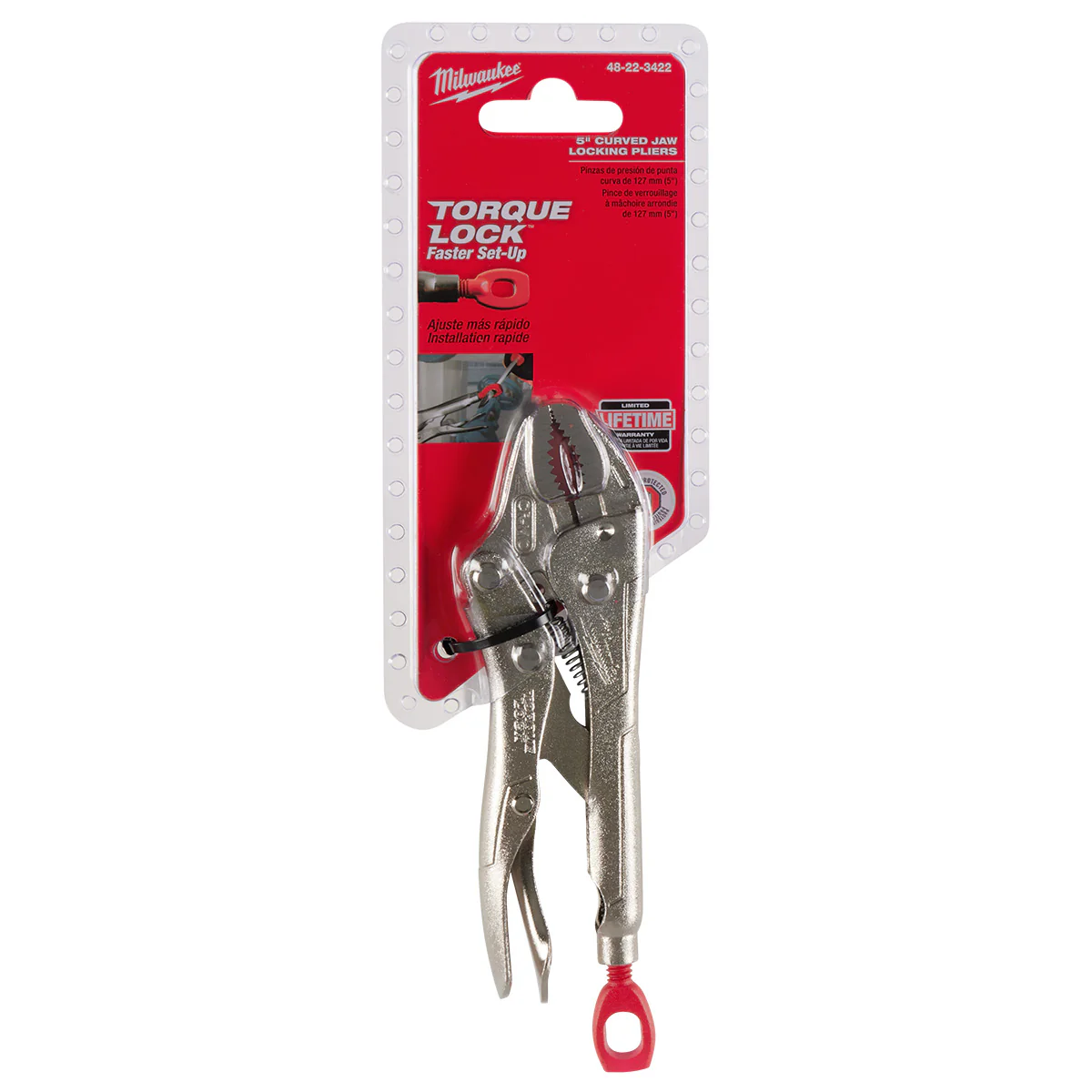 Milwaukee 5" TORQUE LOCK Curved Locking Pliers - Image 2