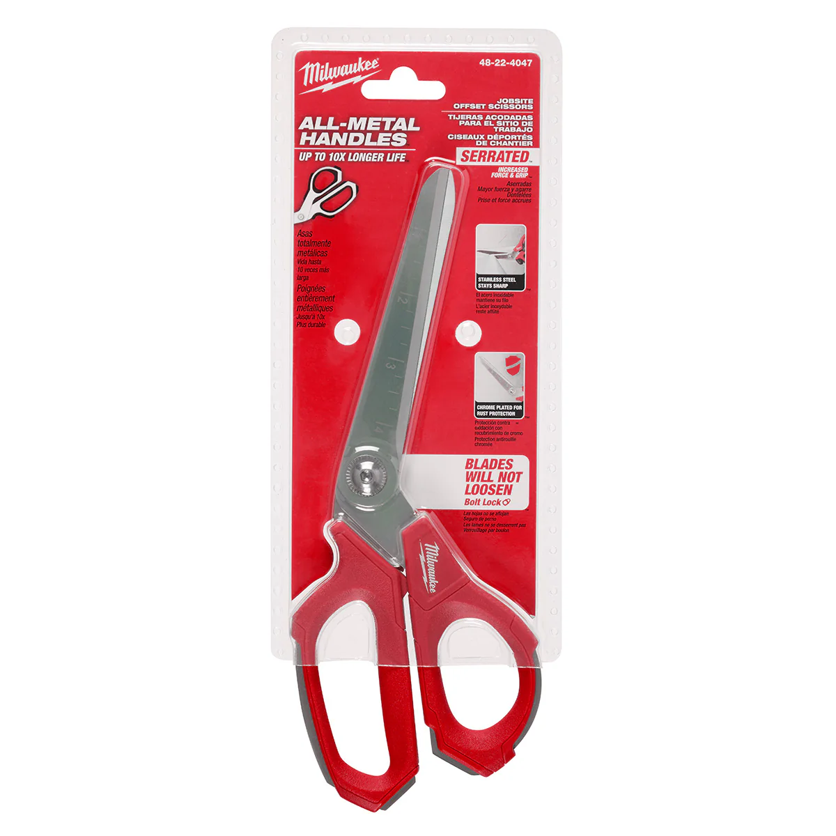 Milwaukee Jobsite Offset Scissors - Image 5