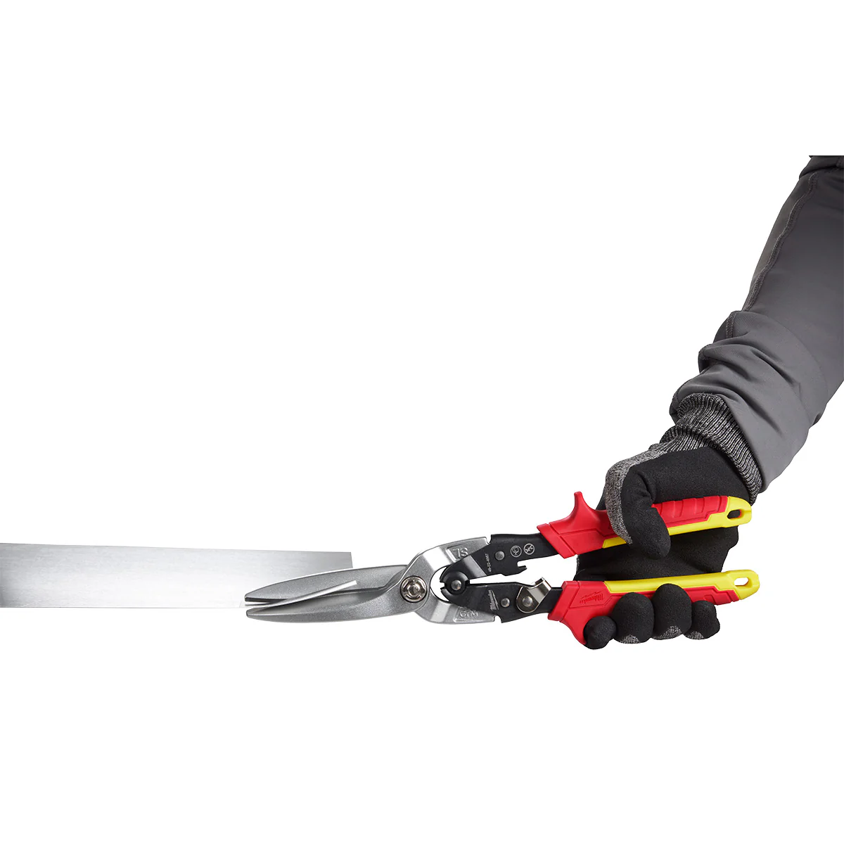 Milwaukee Long Cut Aviation Snips - Image 5