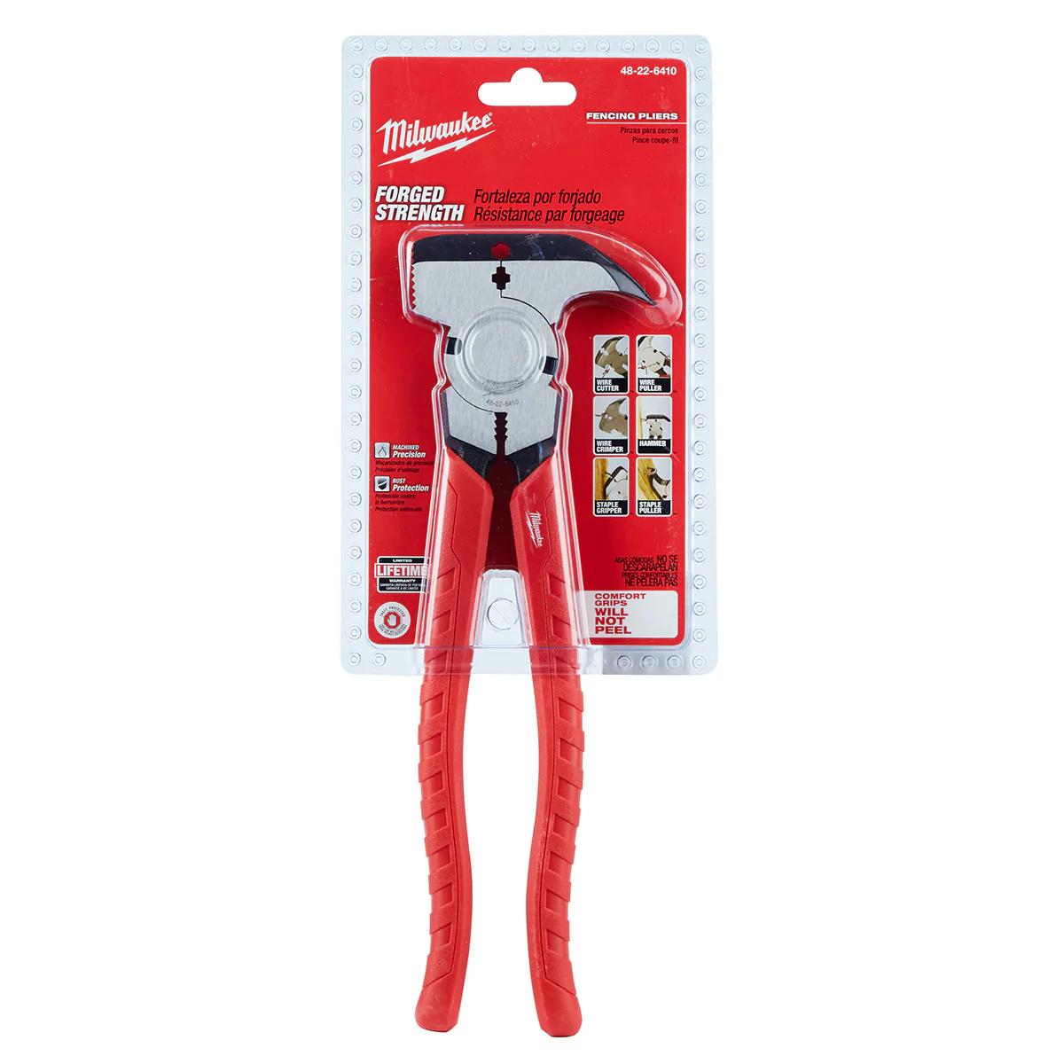Milwaukee Comfort Grip Fencing Pliers - Image 6