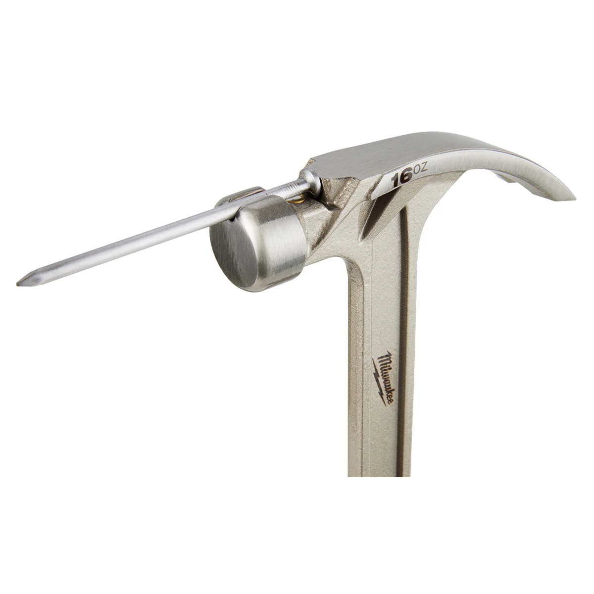 Milwaukee 16 oz. Smooth Face Hybrid Claw Hammer - Image 4