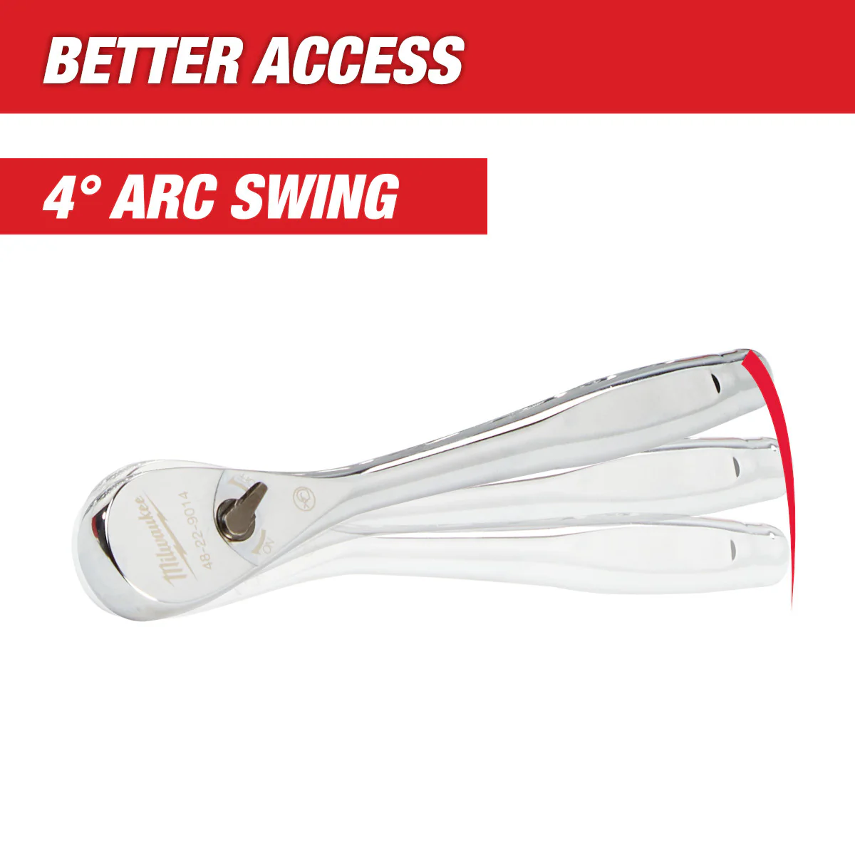 Milwaukee 3/8" Drive 12" Ratchet - Image 7