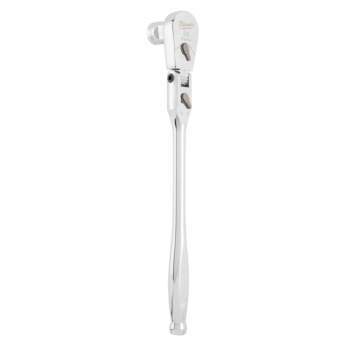 Milwaukee 3/8" Drive 12" Flex Head Ratchet - Image 5