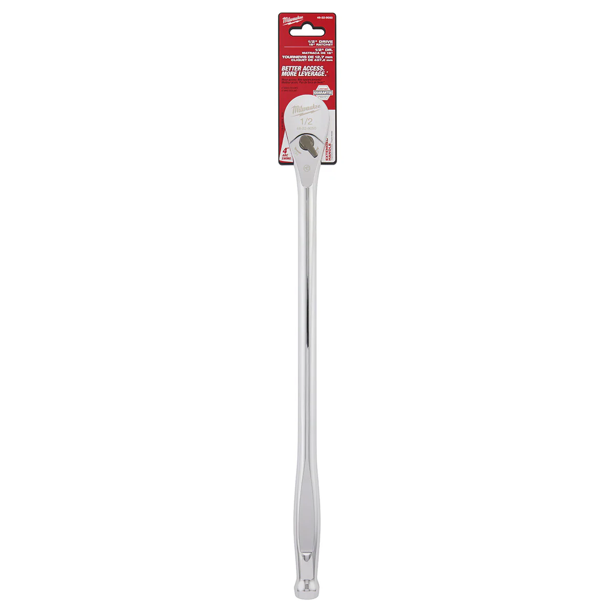 Milwaukee 1/2" Drive 18" Ratchet - Image 5
