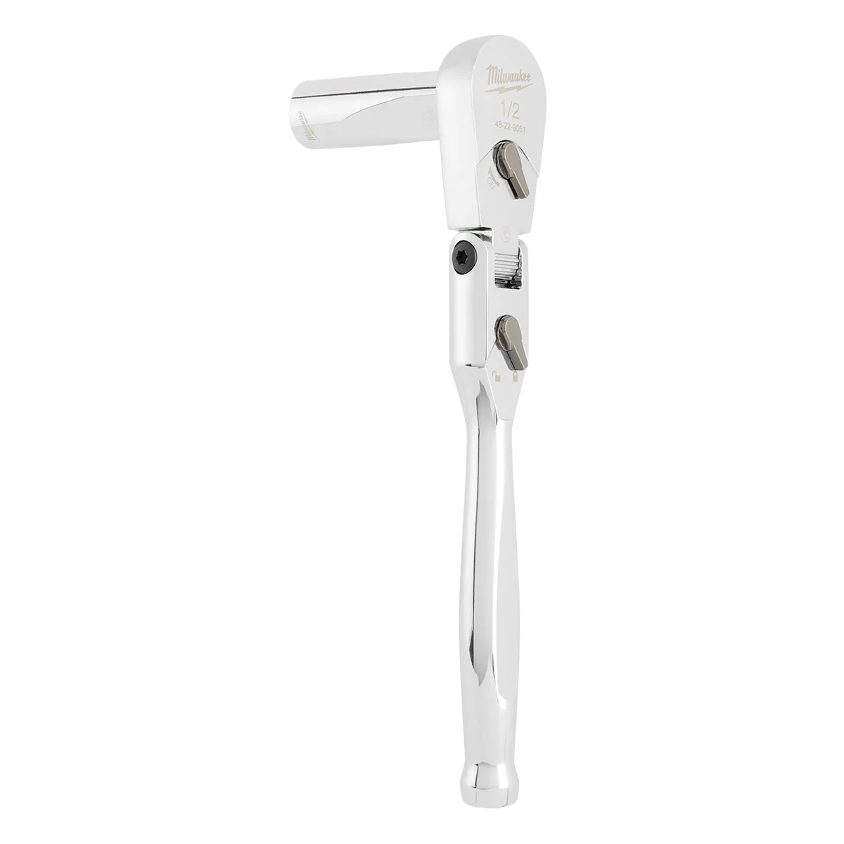 Milwaukee 1/2" Drive 11" Flex Head Ratchet - Image 5