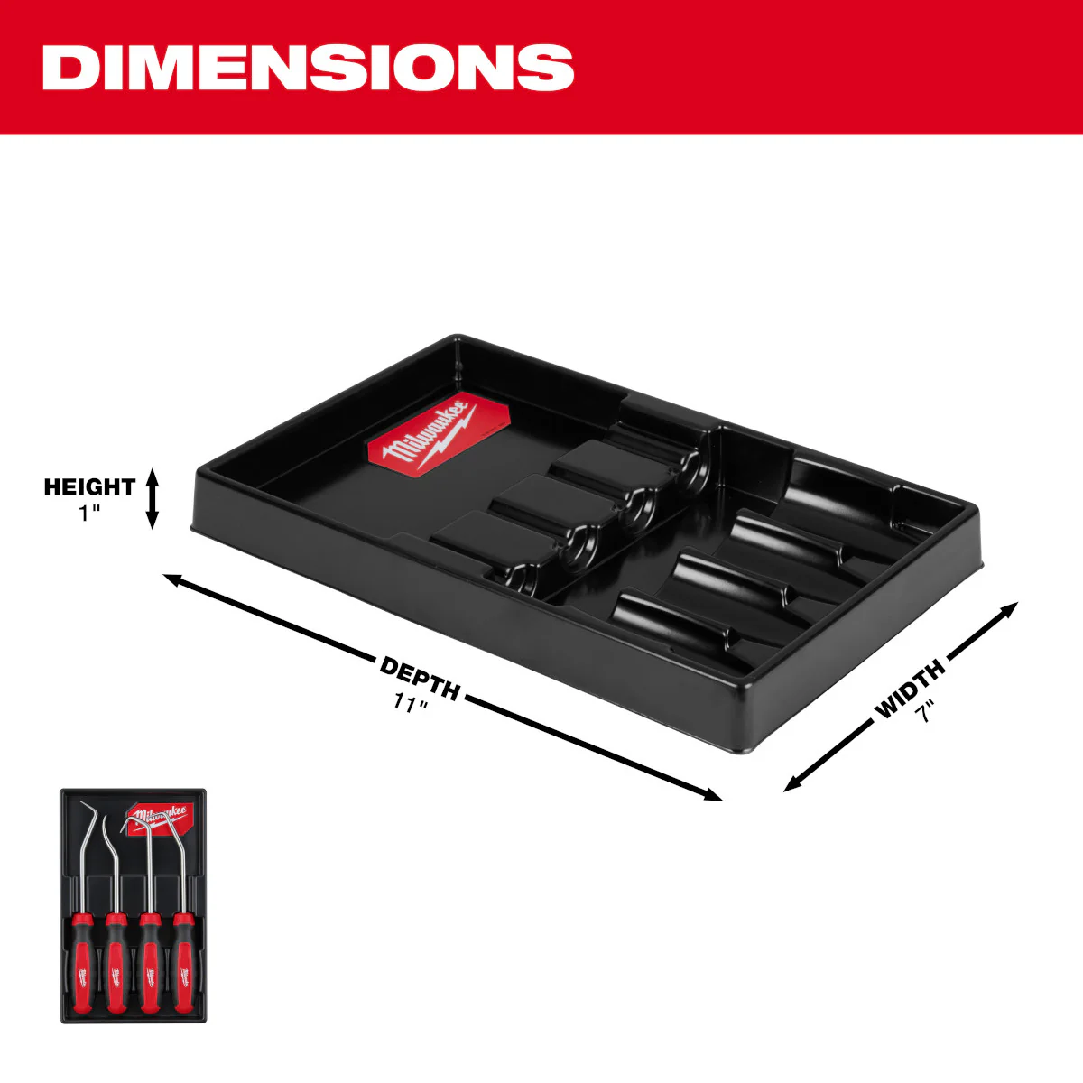 Milwaukee 4 pc. Hose Pick Set - Image 9