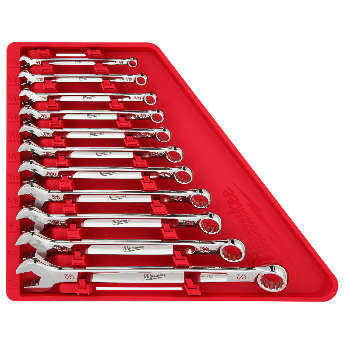 Milwaukee 11 pc. SAE Combination Wrench Set - Image 3