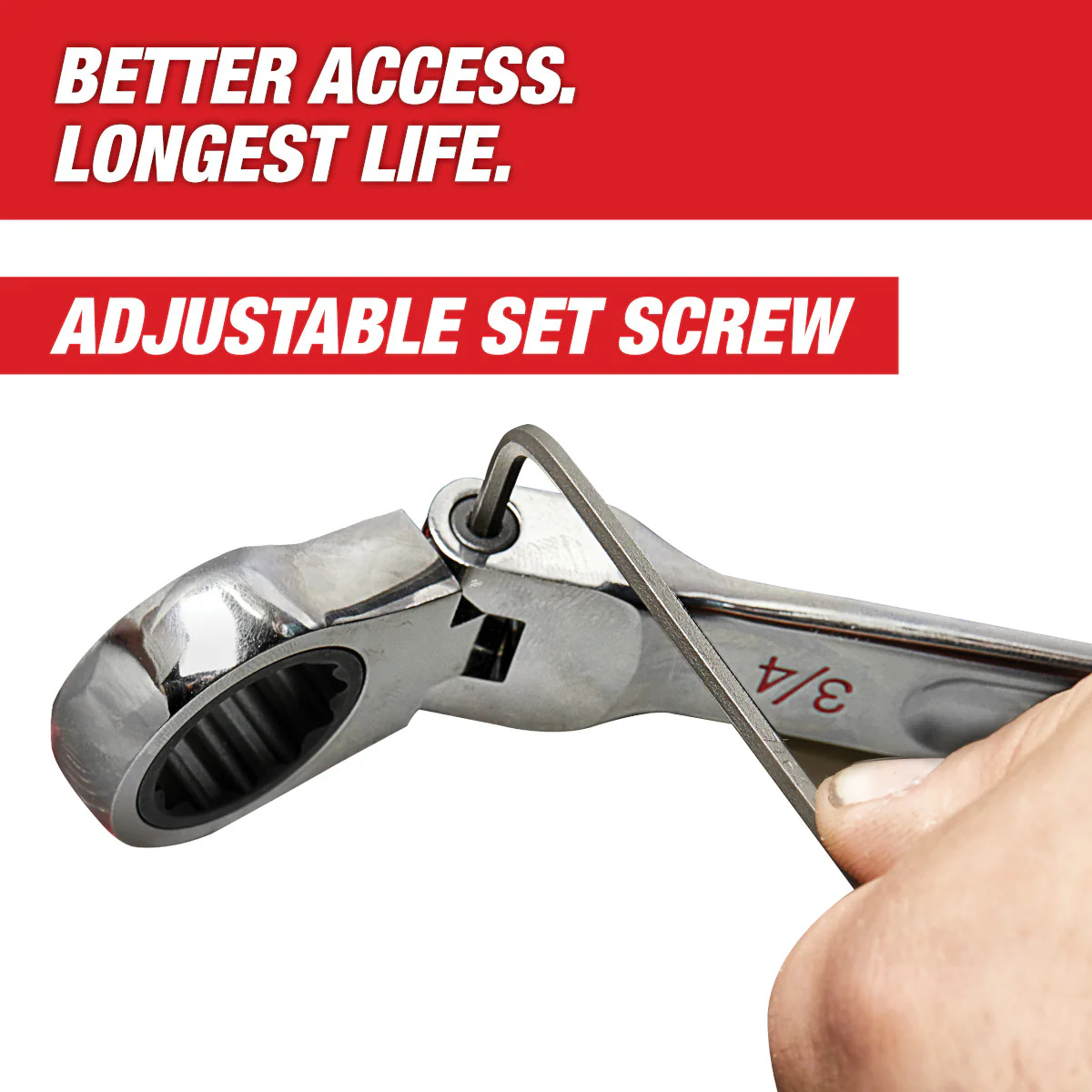 Milwaukee 7 pc. SAE Flex Head Combination Wrenches - Image 10