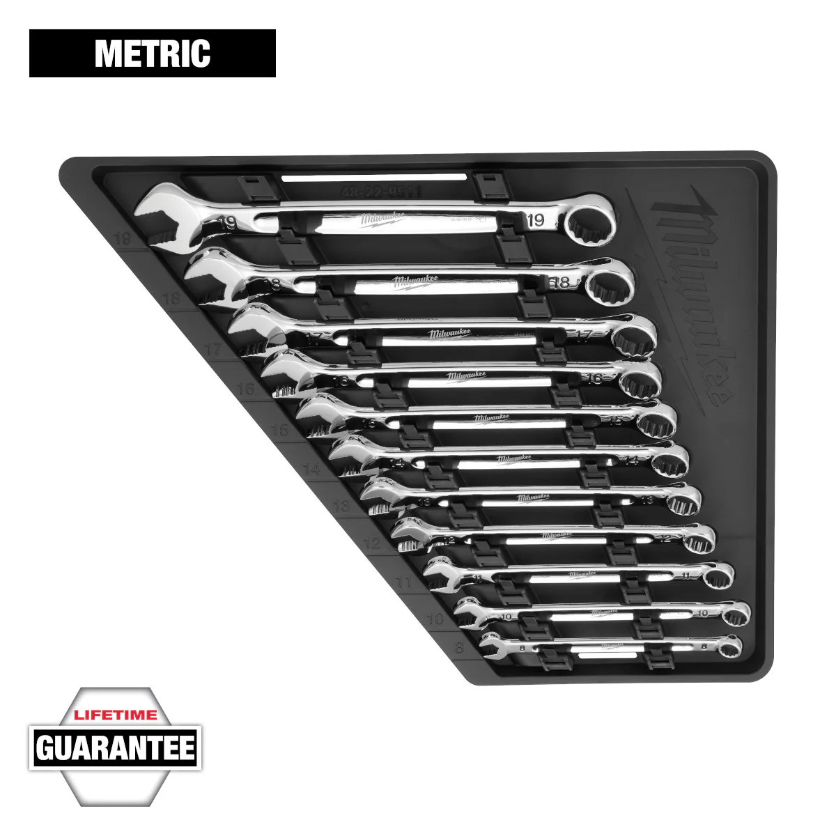 Milwaukee 11 pc. Metric Combination Wrench Set - Image 6