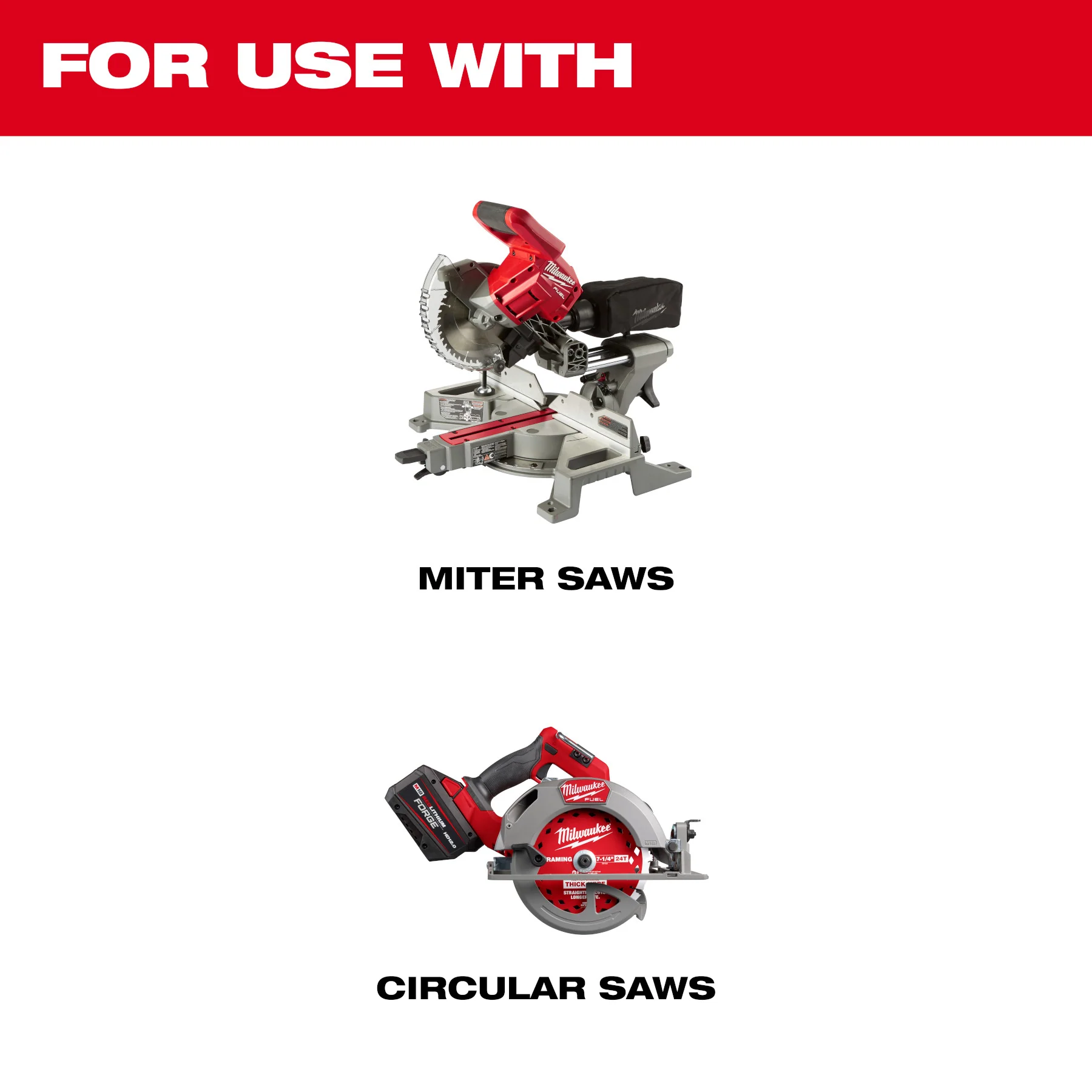 Milwaukee 7-1/4” x 24T NITRUS Carbide Framing & Demolition Blade - Image 5