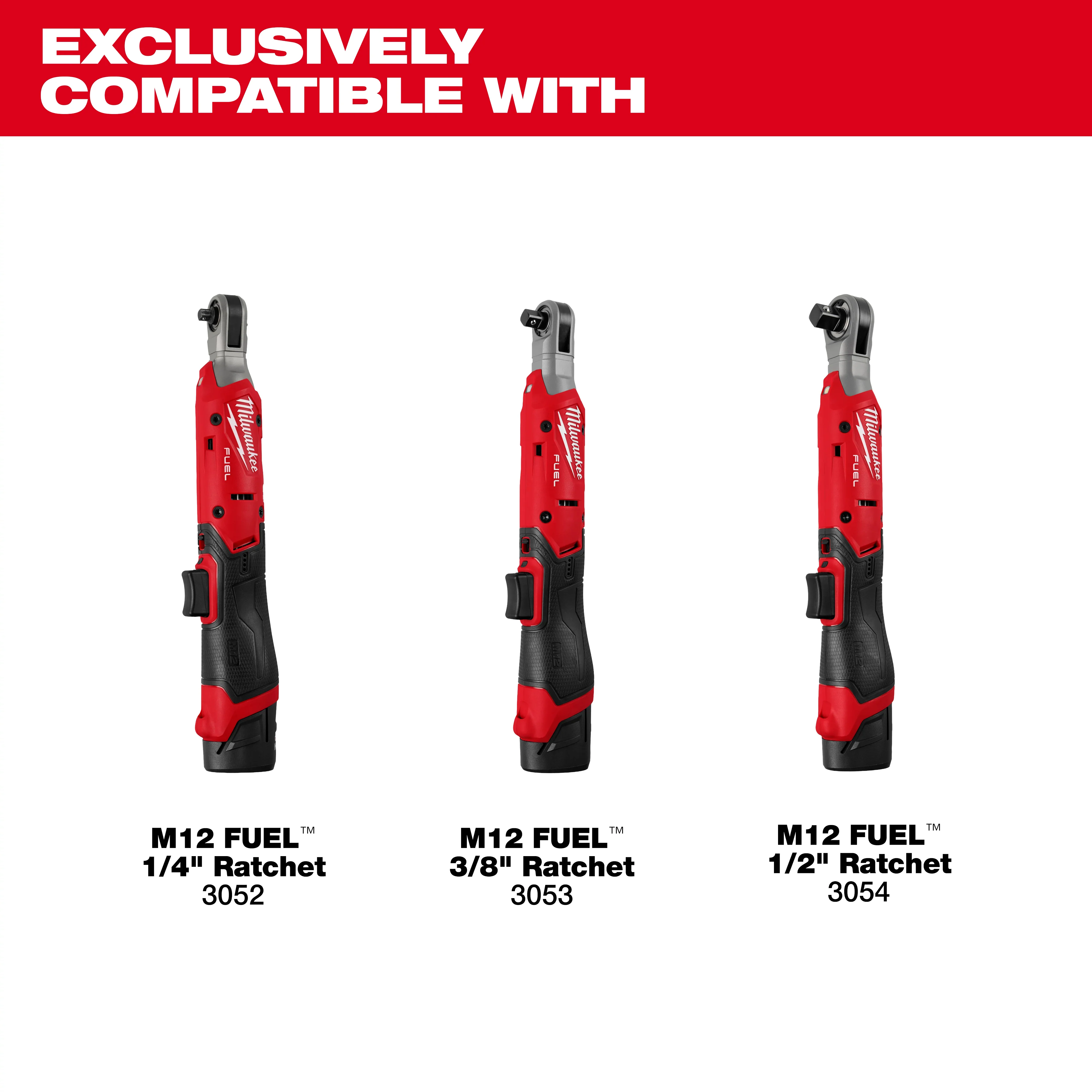 Milwaukee M12 FUEL Ratchet 1/4" Low Profile Anvil Assembly - Image 3