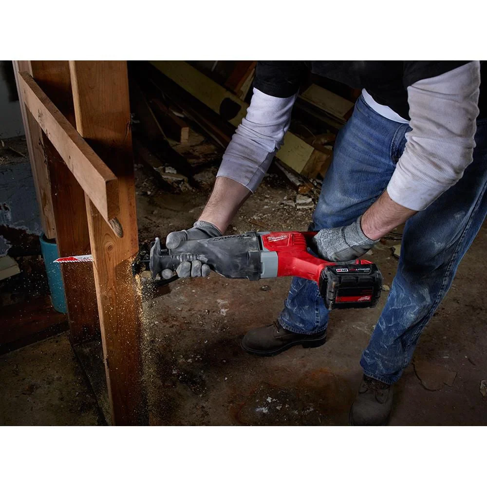 Milwaukee 10 pc. Wood/Metal Cutting Bi-Metal Reciprocating Saw Blade Set - Image 4