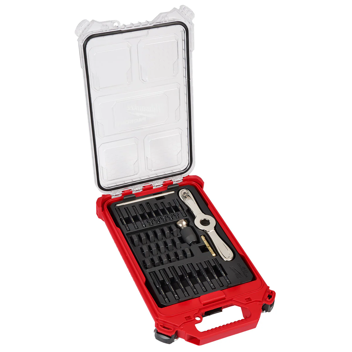 Milwaukee 38 pc. Metric Tap & Die PACKOUT Set w/ HEX-LOK 2-in-1 Handle - Image 5