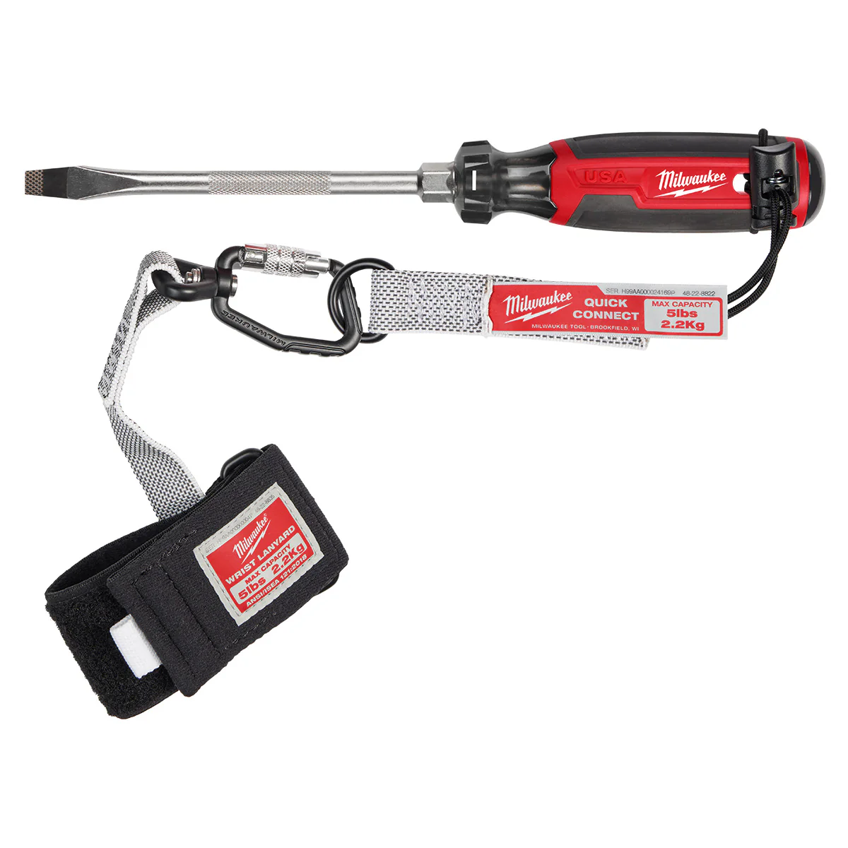 Milwaukee 5/16" Slotted 6" Cushion Grip Screwdriver (USA) - Image 4