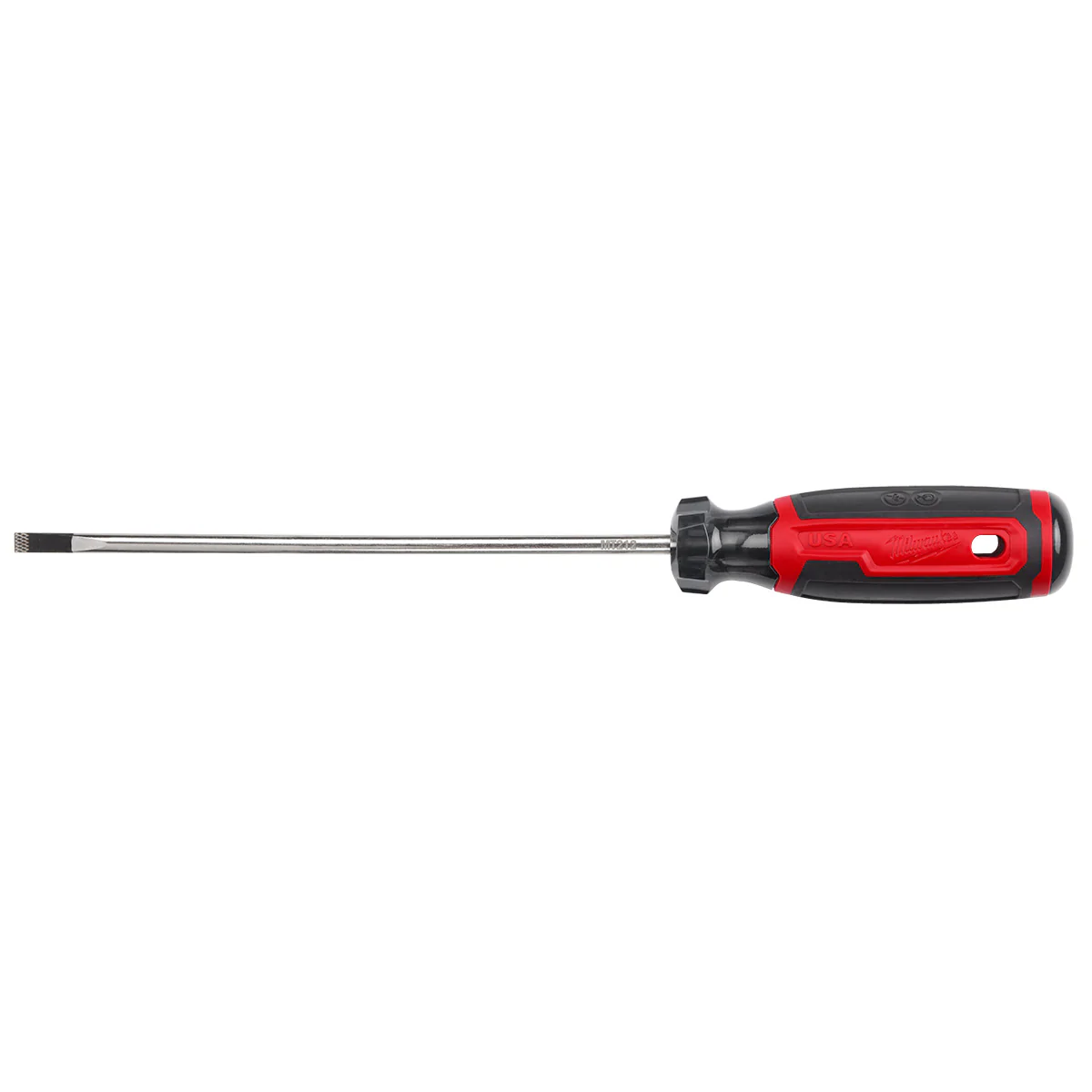 Milwaukee 3/16" Cabinet 6" Cushion Grip Screwdriver (USA) - Image 2