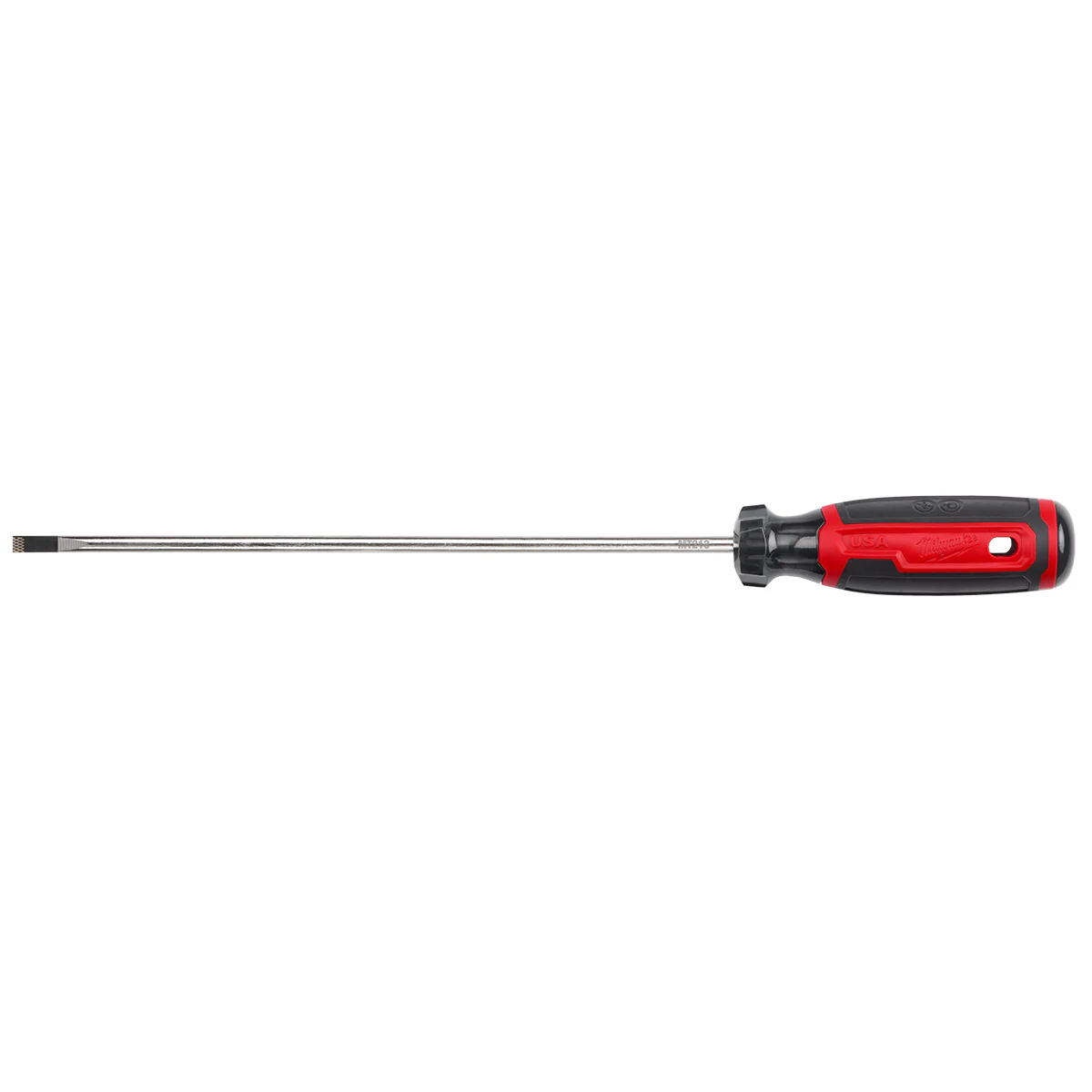 Milwaukee 3/16" Cabinet 8" Cushion Grip Screwdriver (USA) - Image 2