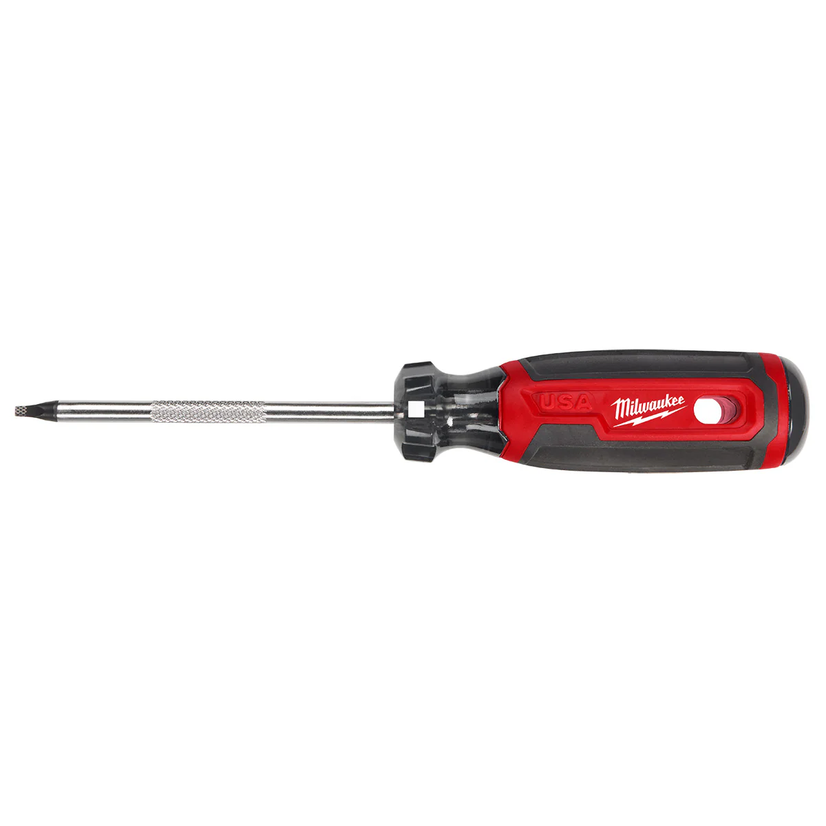 Milwaukee #2 Square 4" Cushion Grip Screwdriver (USA)