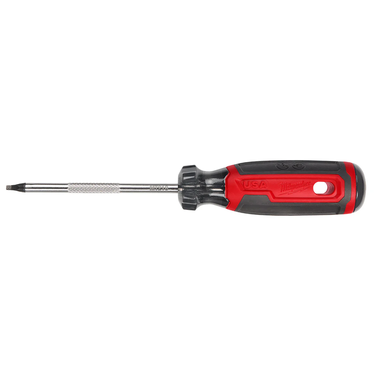 Milwaukee #2 Square 4" Cushion Grip Screwdriver (USA) - Image 3