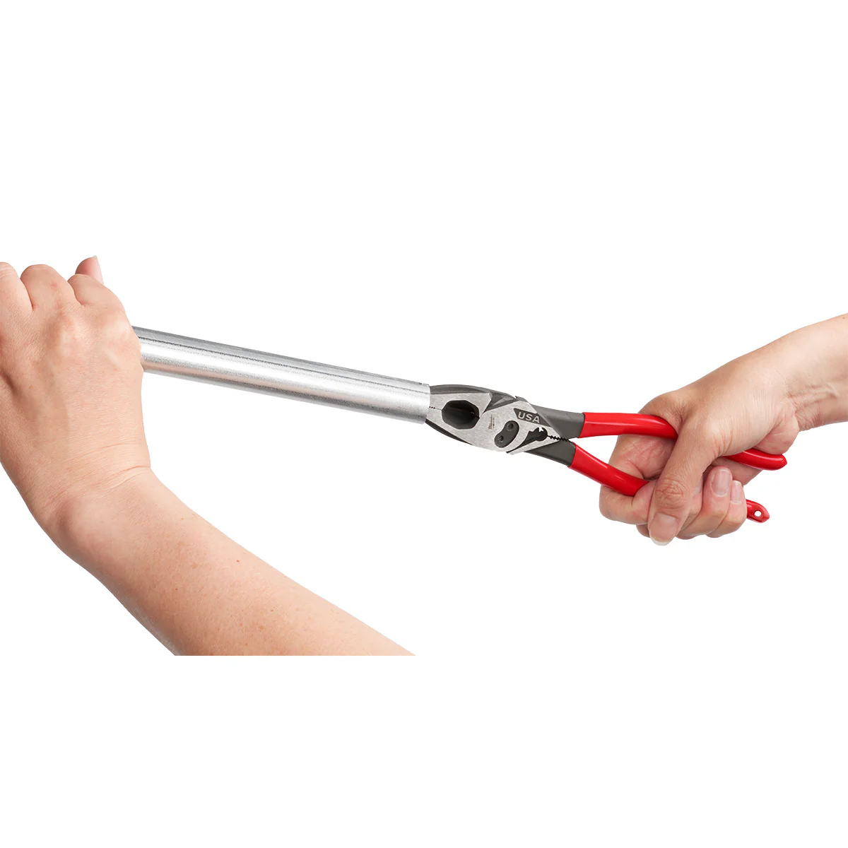 Milwaukee 9" Lineman's Dipped Grip Pliers w/ Crimper & Bolt Cutter (USA) - Image 10
