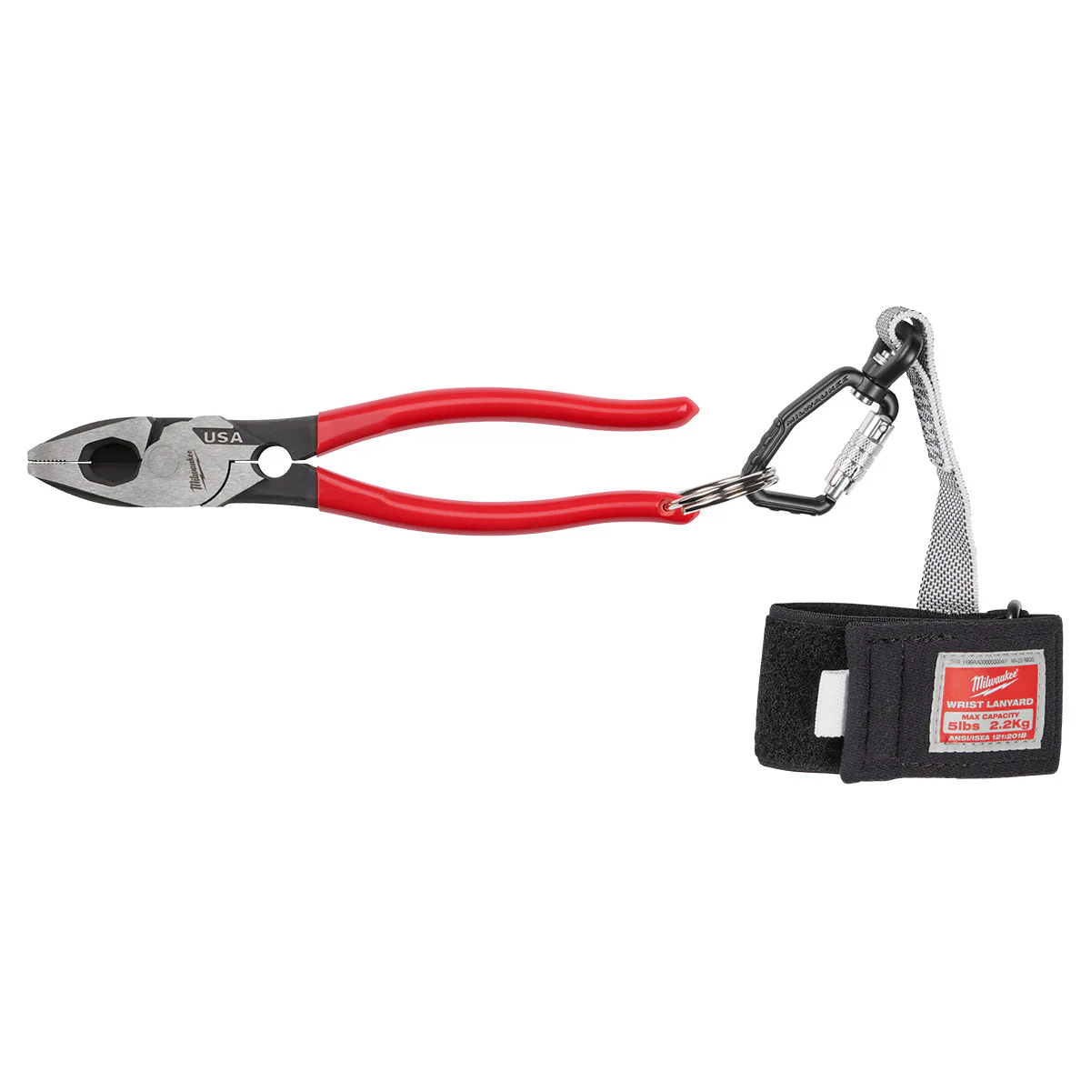 Milwaukee 9" Lineman's Dipped Grip Pliers w/ Thread Cleaner (USA) - Image 7
