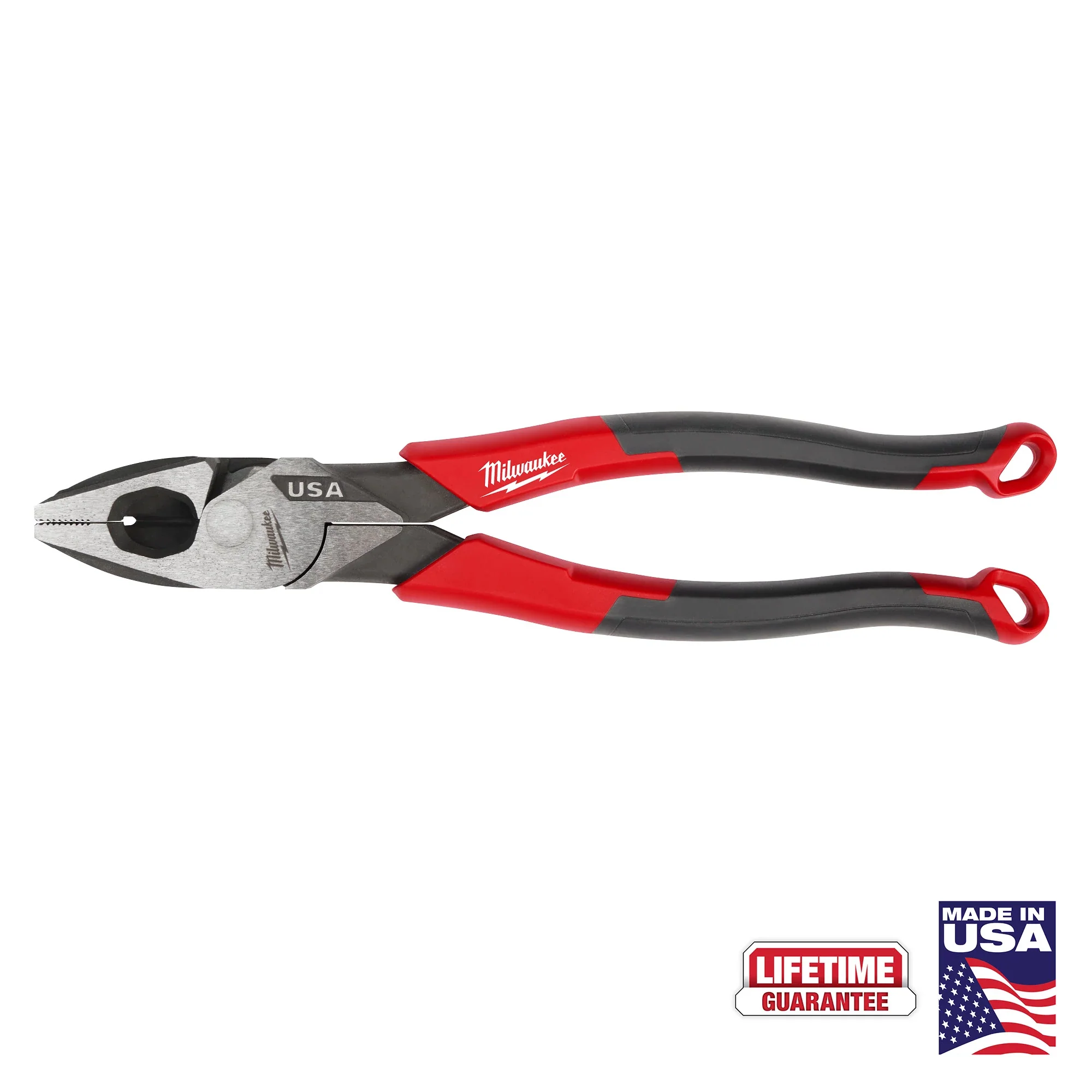 Milwaukee 9" Lineman's Comfort Grip Pliers (USA) - Image 3