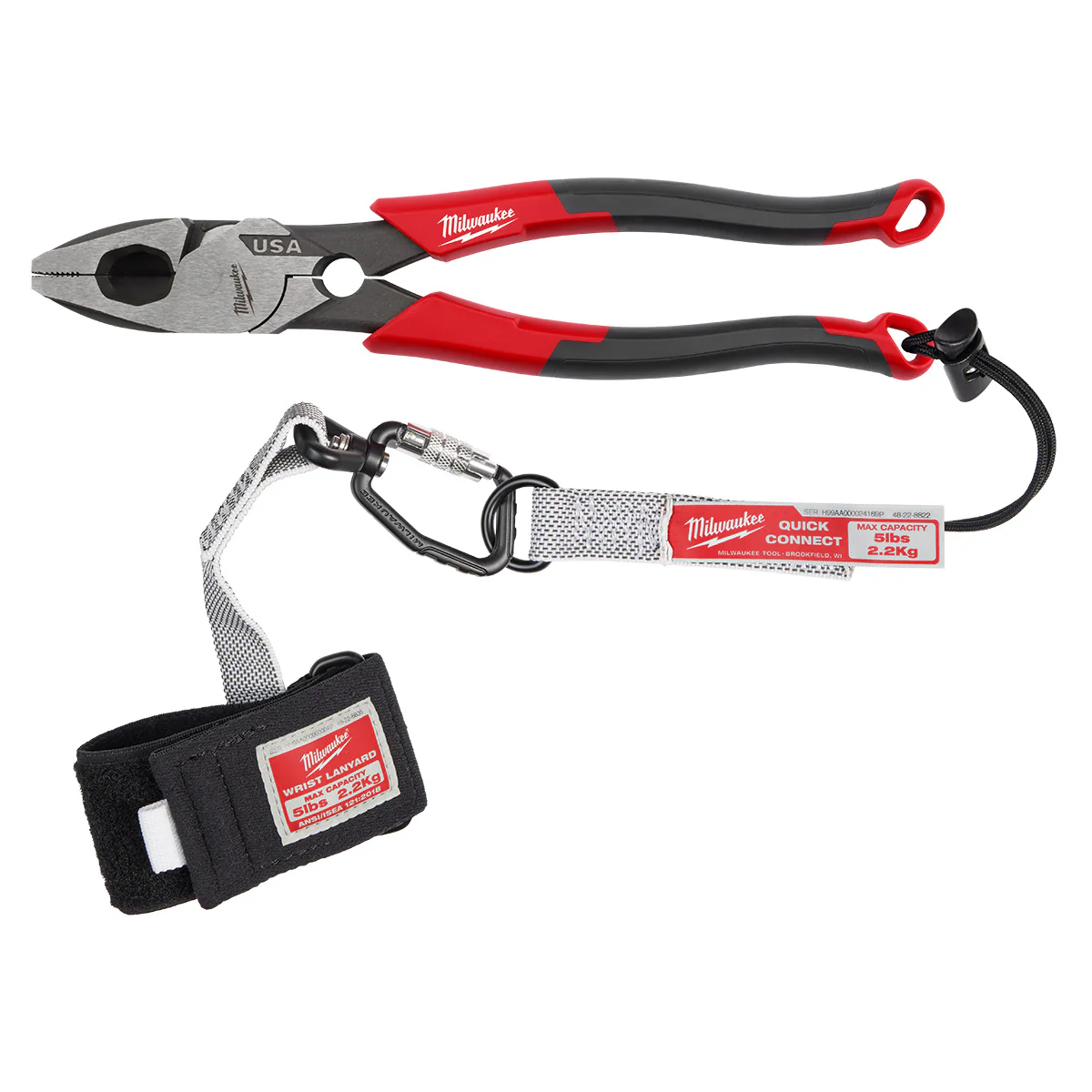Milwaukee 9" Lineman's Comfort Grip Pliers w/ Thread Cleaner (USA) - Image 8