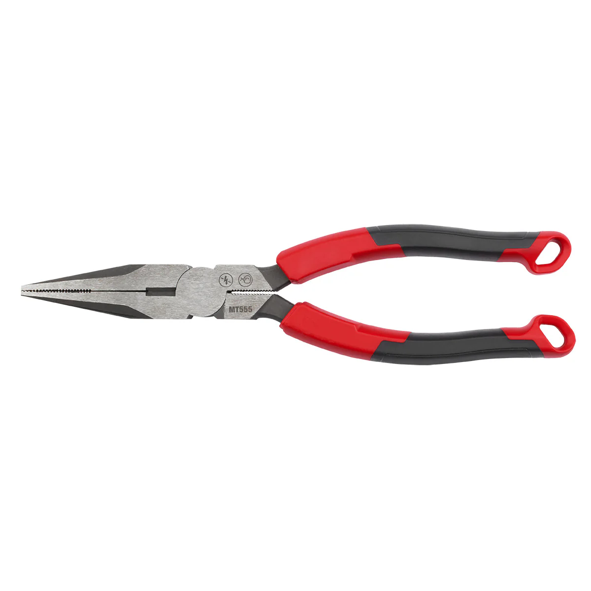 Milwaukee 8" Long Nose Comfort Grip Pliers (USA) - Image 2