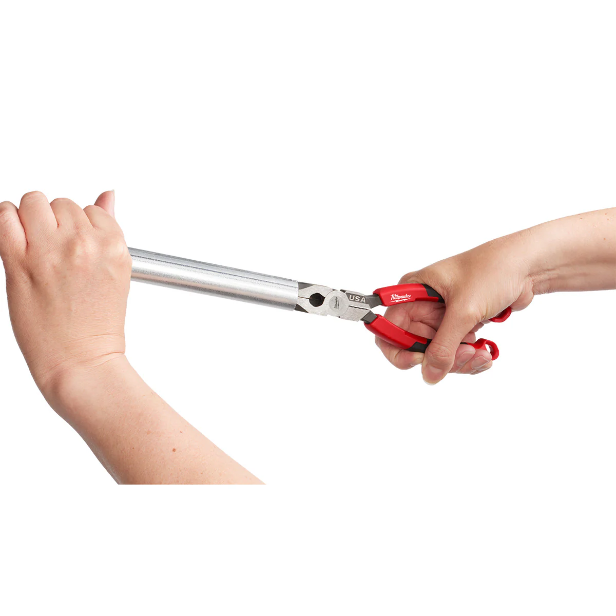 Milwaukee 8" Long Nose Comfort Grip Pliers (USA) - Image 7