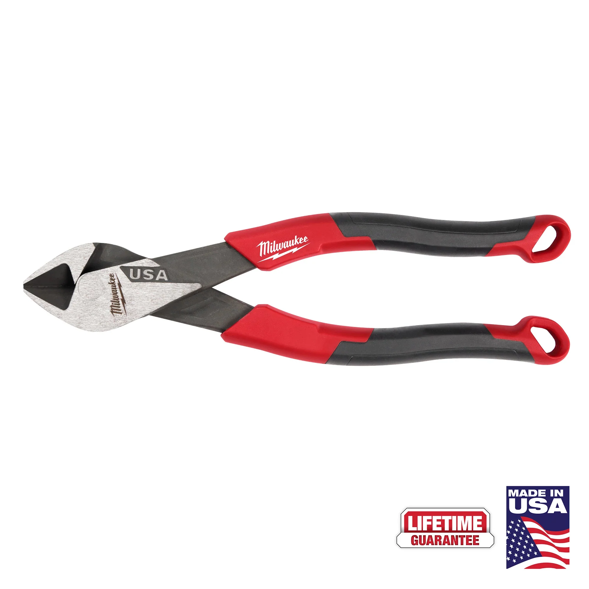 Milwaukee 7" Diagonal Comfort Grip Cutting Pliers (USA) - Image 4