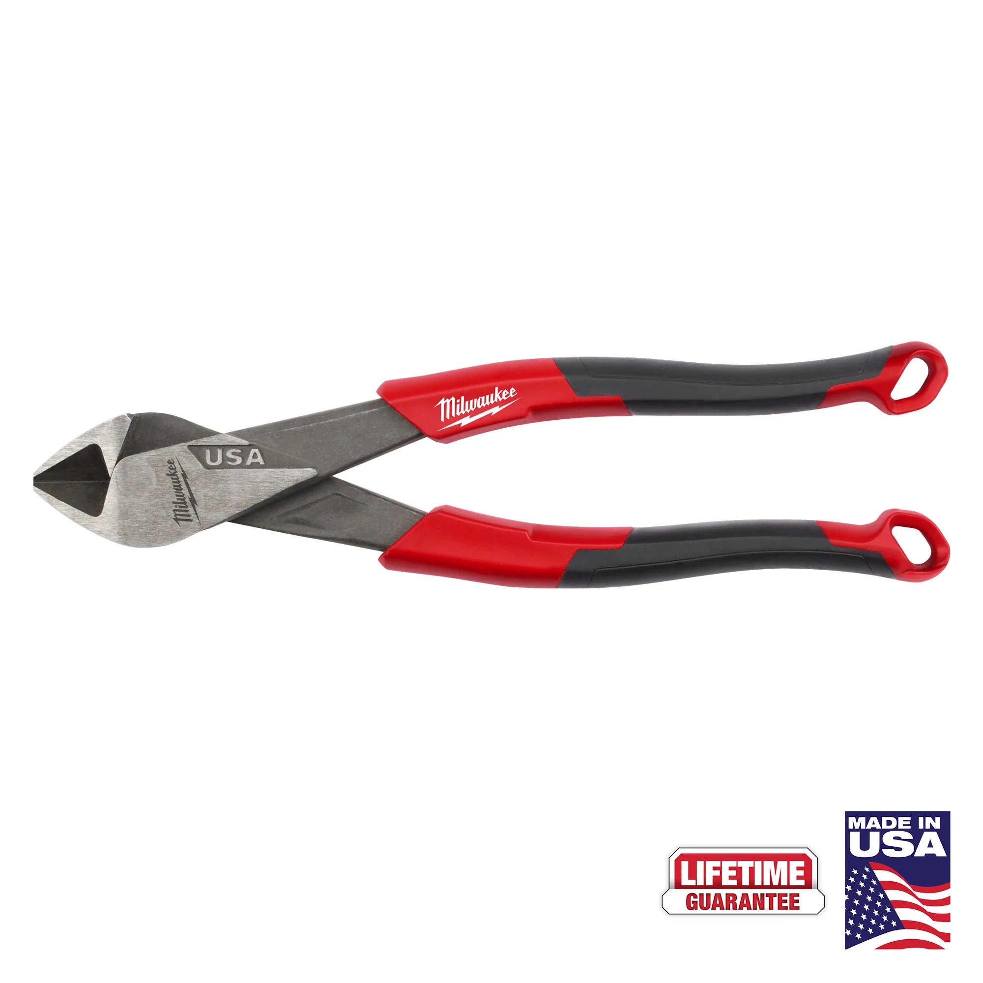 Milwaukee 8" Diagonal Comfort Grip Cutting Pliers (USA) - Image 5