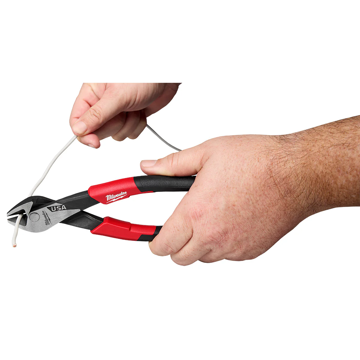 Milwaukee 8" Diagonal Comfort Grip Cutting Pliers (USA) - Image 6