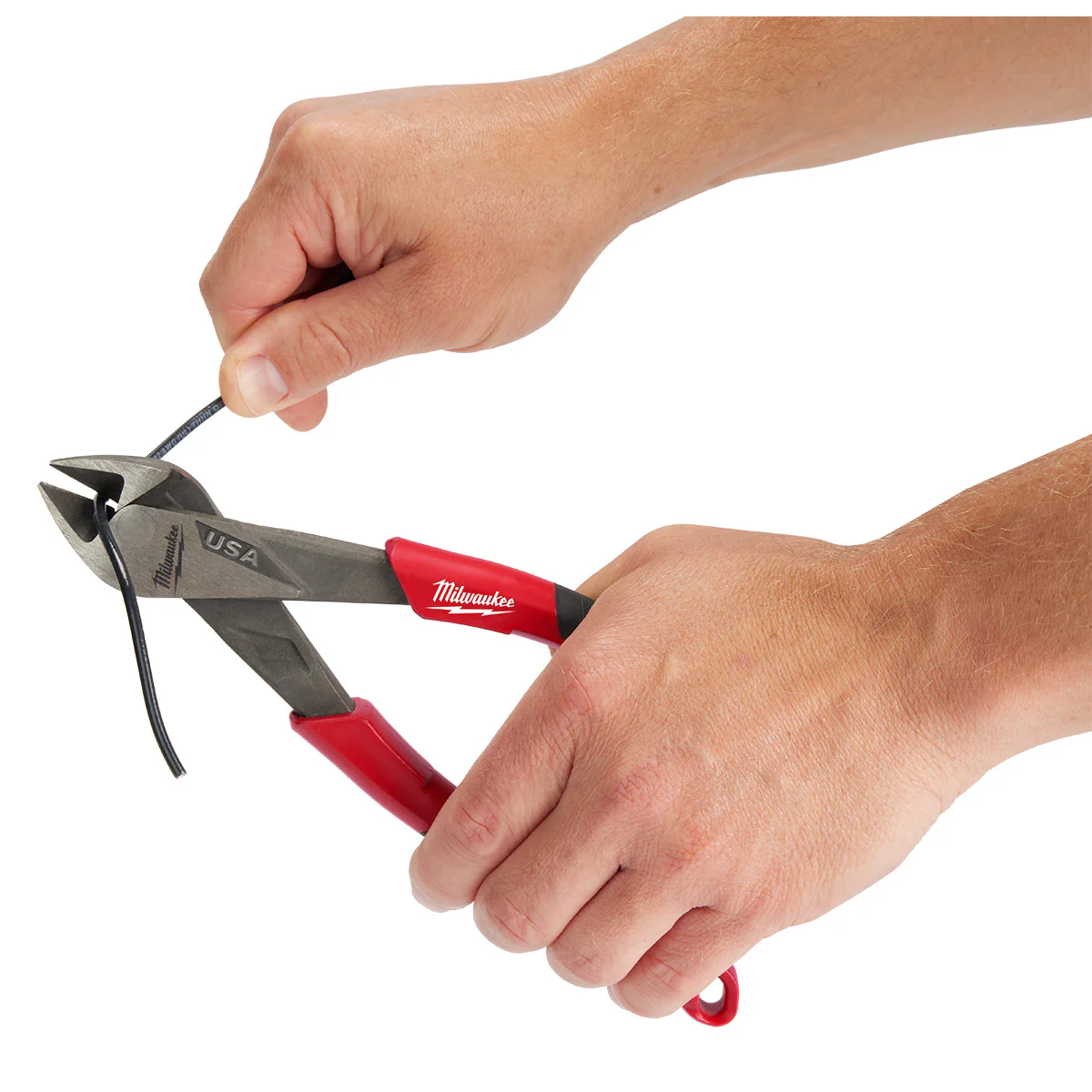 Milwaukee 8" Diagonal Comfort Grip Cutting Pliers (USA) - Image 8