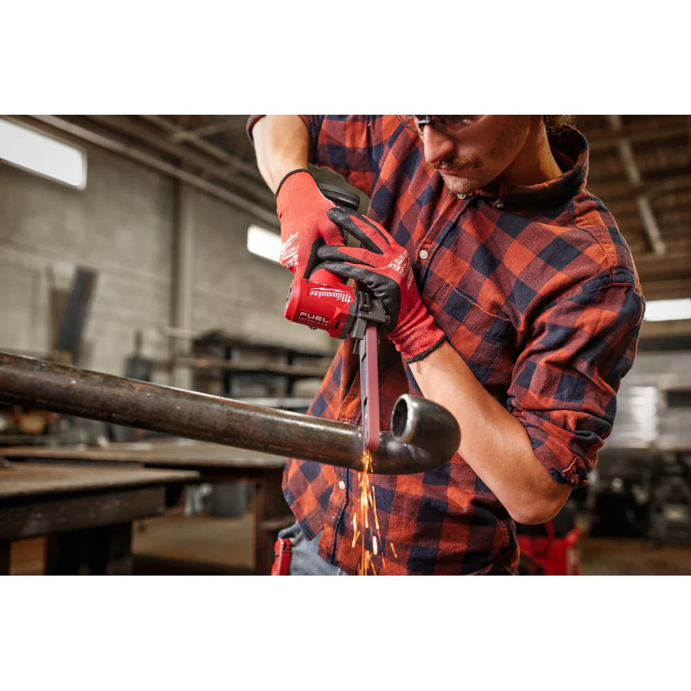 Milwaukee 4PK Bandfile Belts - 1/2" x 18" - Image 8