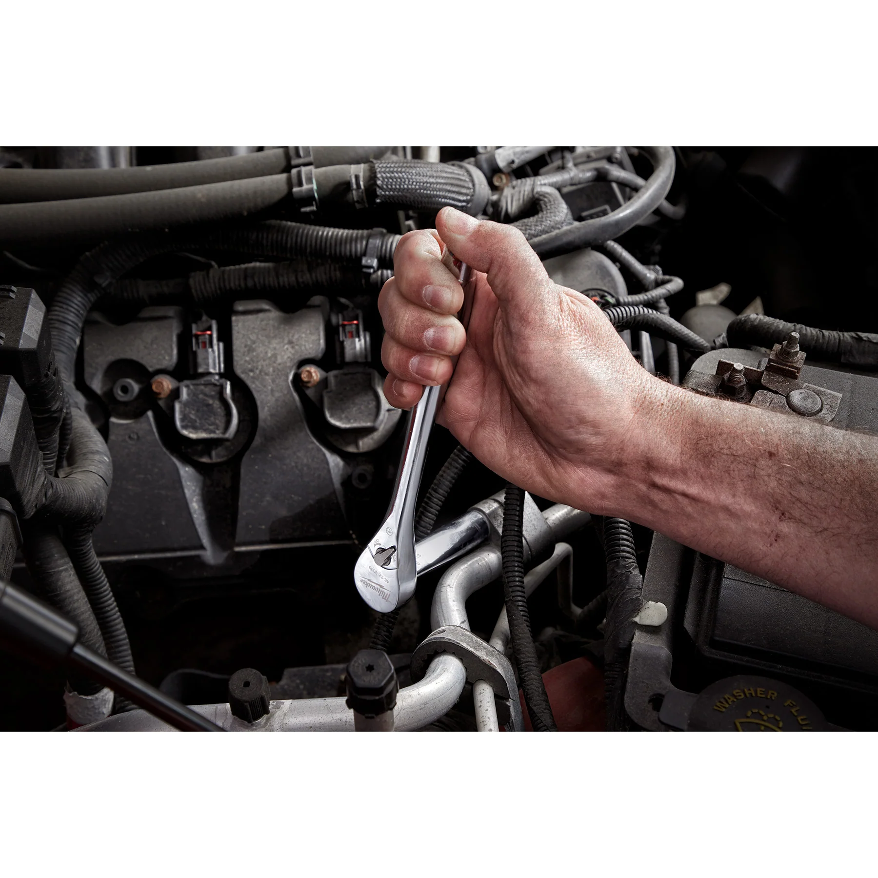 Milwaukee 50 pc. 1/4" Drive Ratchet & Socket Set - Metric & SAE - Image 13